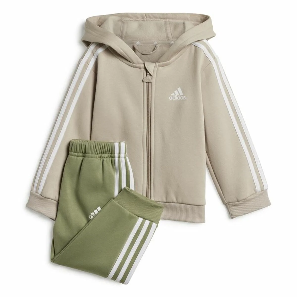 Conjunto Deportivo para Bebé Adidas Essentials Verde Gris