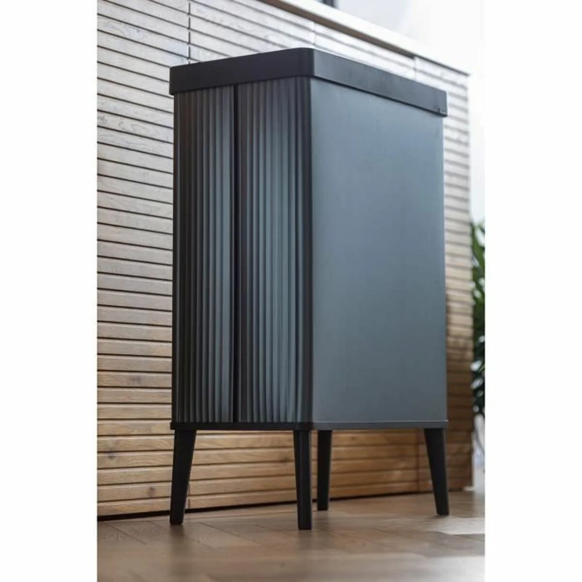 Waste bin Curver VERTO Grey Plastic 54 L