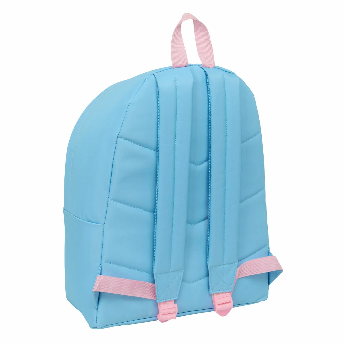 Mochila Escolar Lilo & Stitch Happy Celeste 33 x 42 x 15 cm