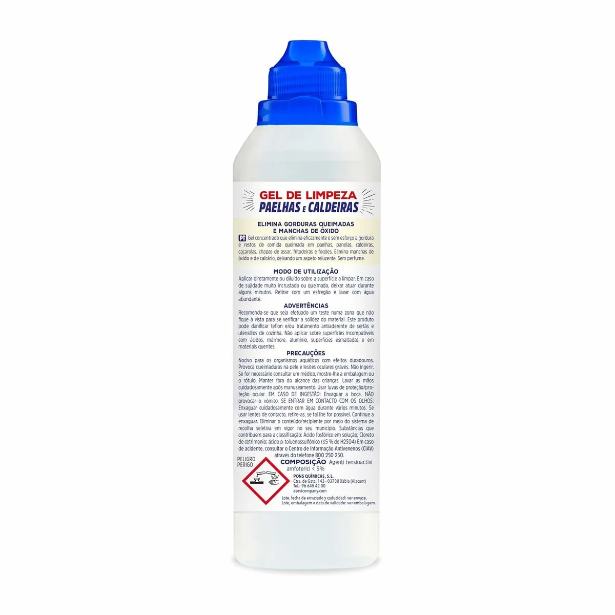 Limpiador Asevi 200 ml Sartenes y ollas