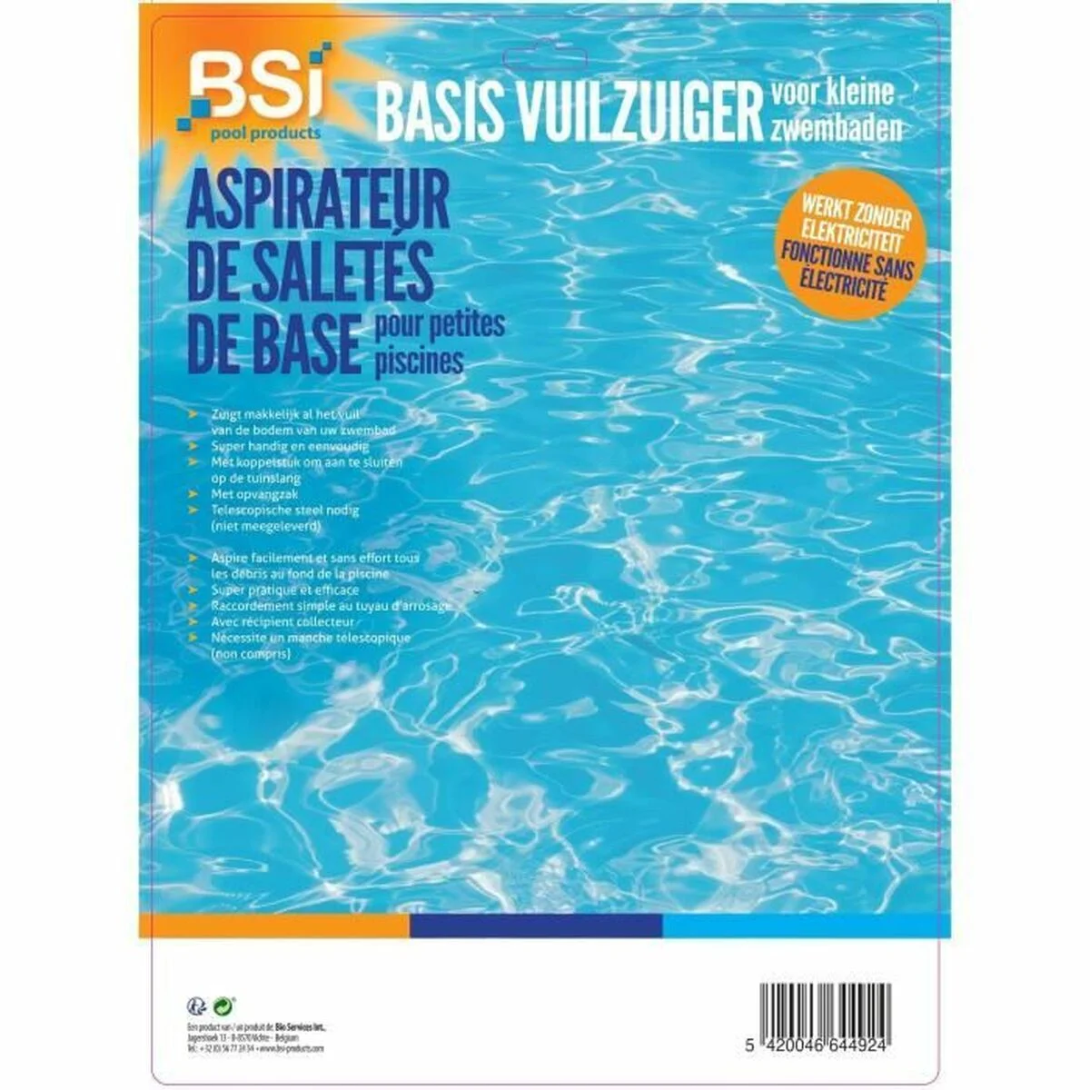 Handheld Pool Cleaner BSI 30 cm