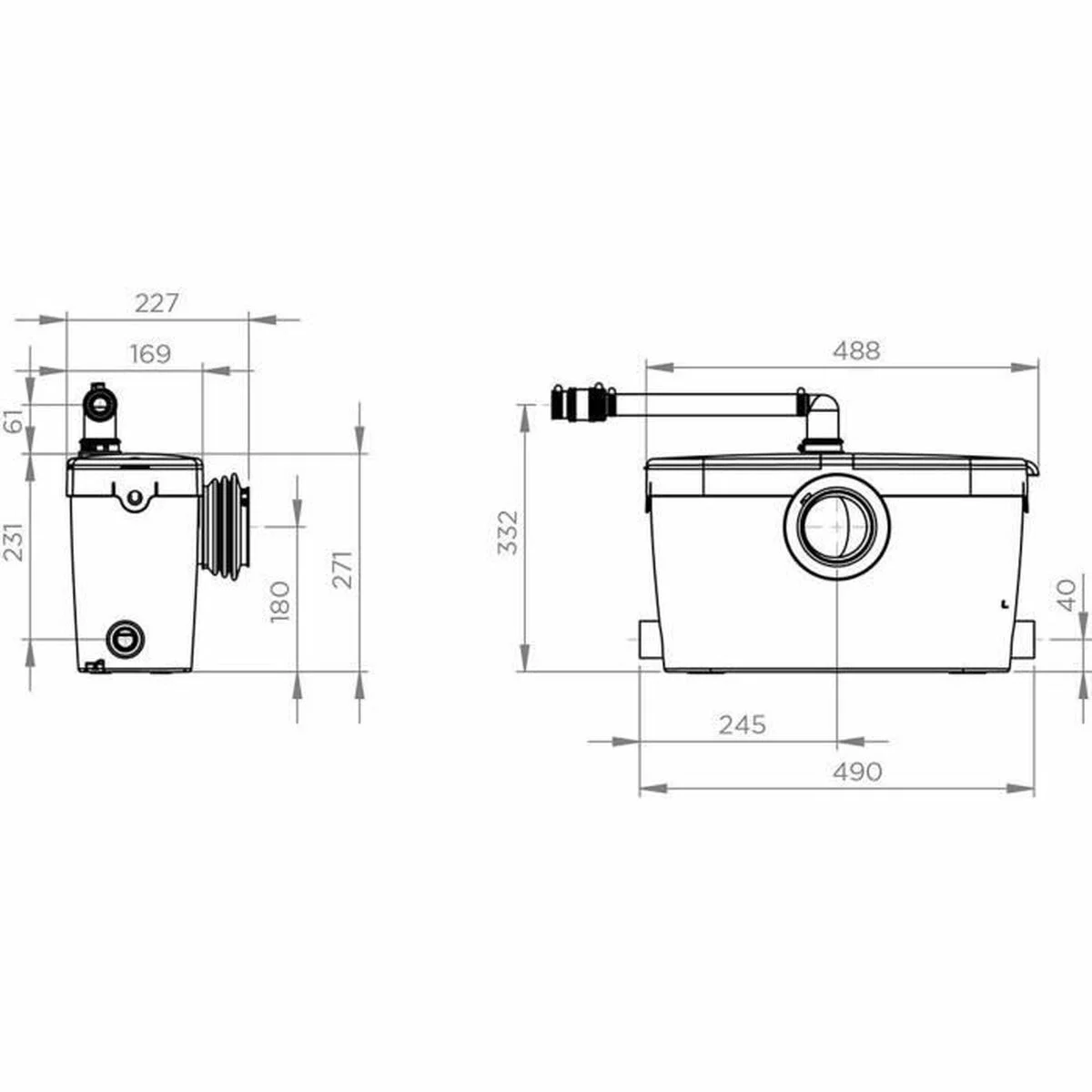 Bidet SFA Saniaccess 3