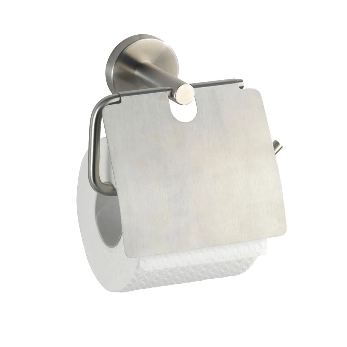 Toilet Roll Holder Wenko bosio Stainless steel 15 x 13,5 x 7 cm