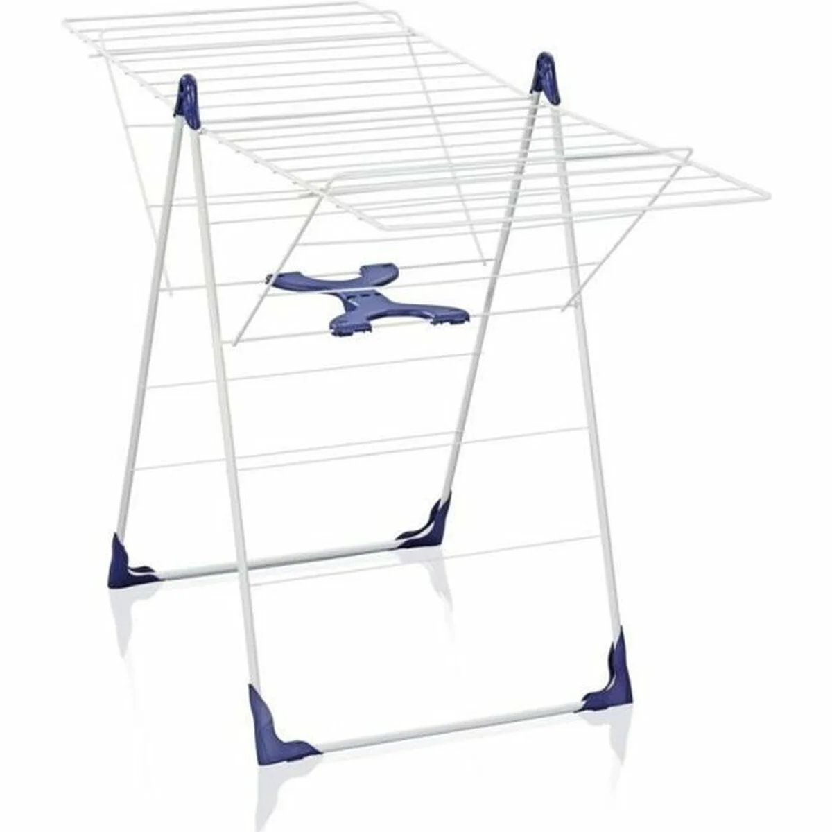 Tendedero Leifheit 81408 CLASSIC 200 Flex Acero Polipropileno Plástico Azul Blanco 20 m