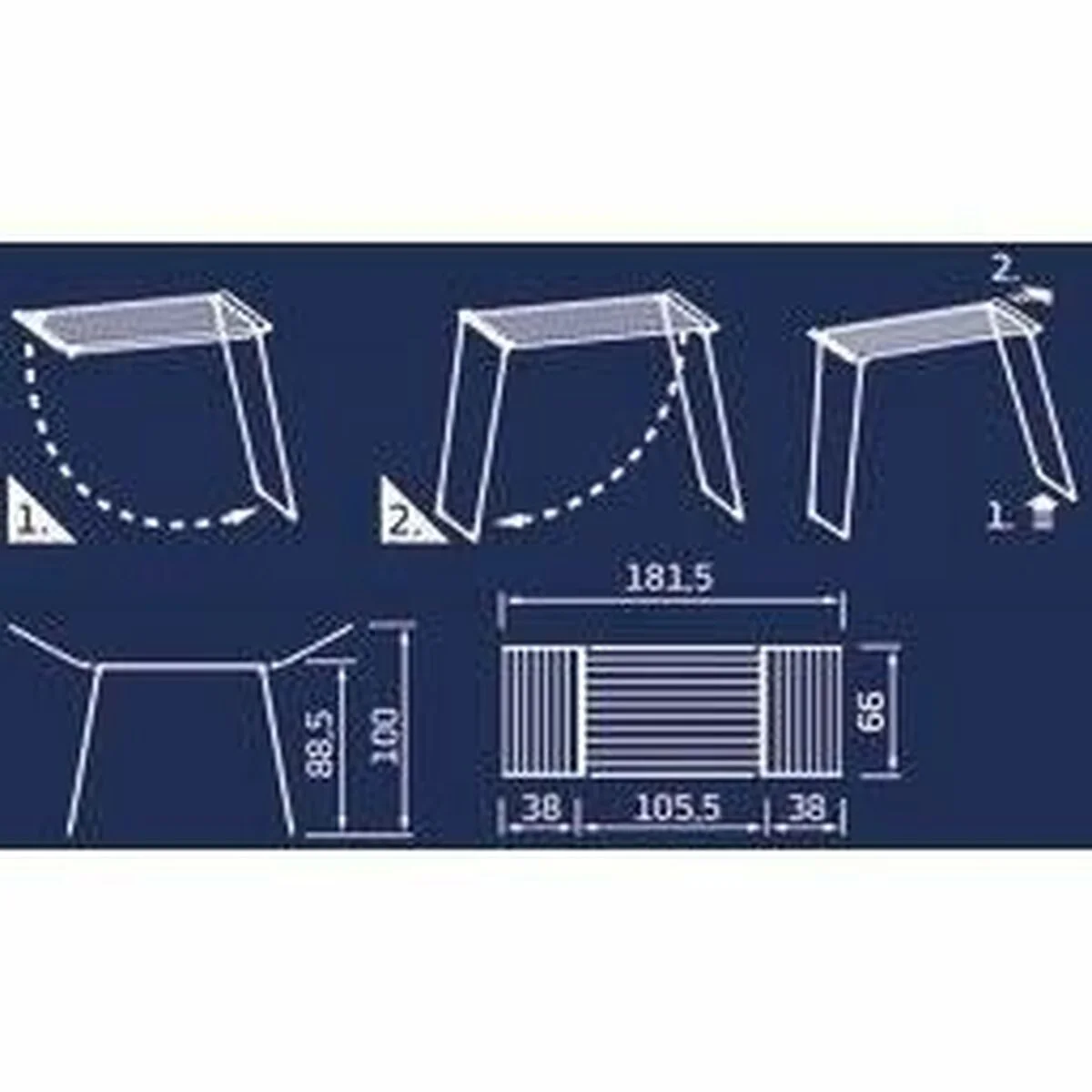 Tendedero Leifheit CLASSIC Solid 180 Blanco Nailon Acero Polipropileno 18 m