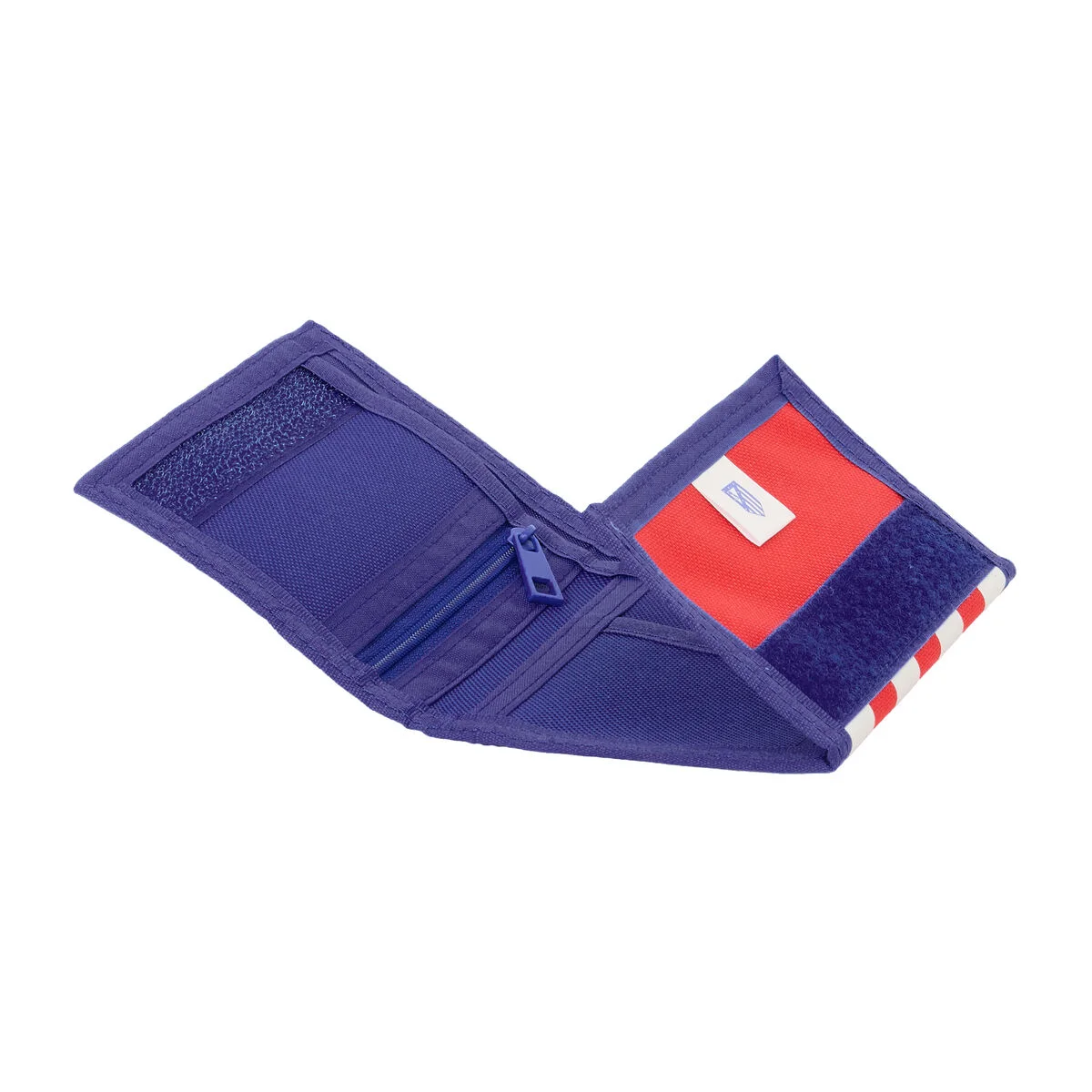 Cartera Atlético Madrid Azul Blanco Rojo 12,5 x 9,5 x 1 cm