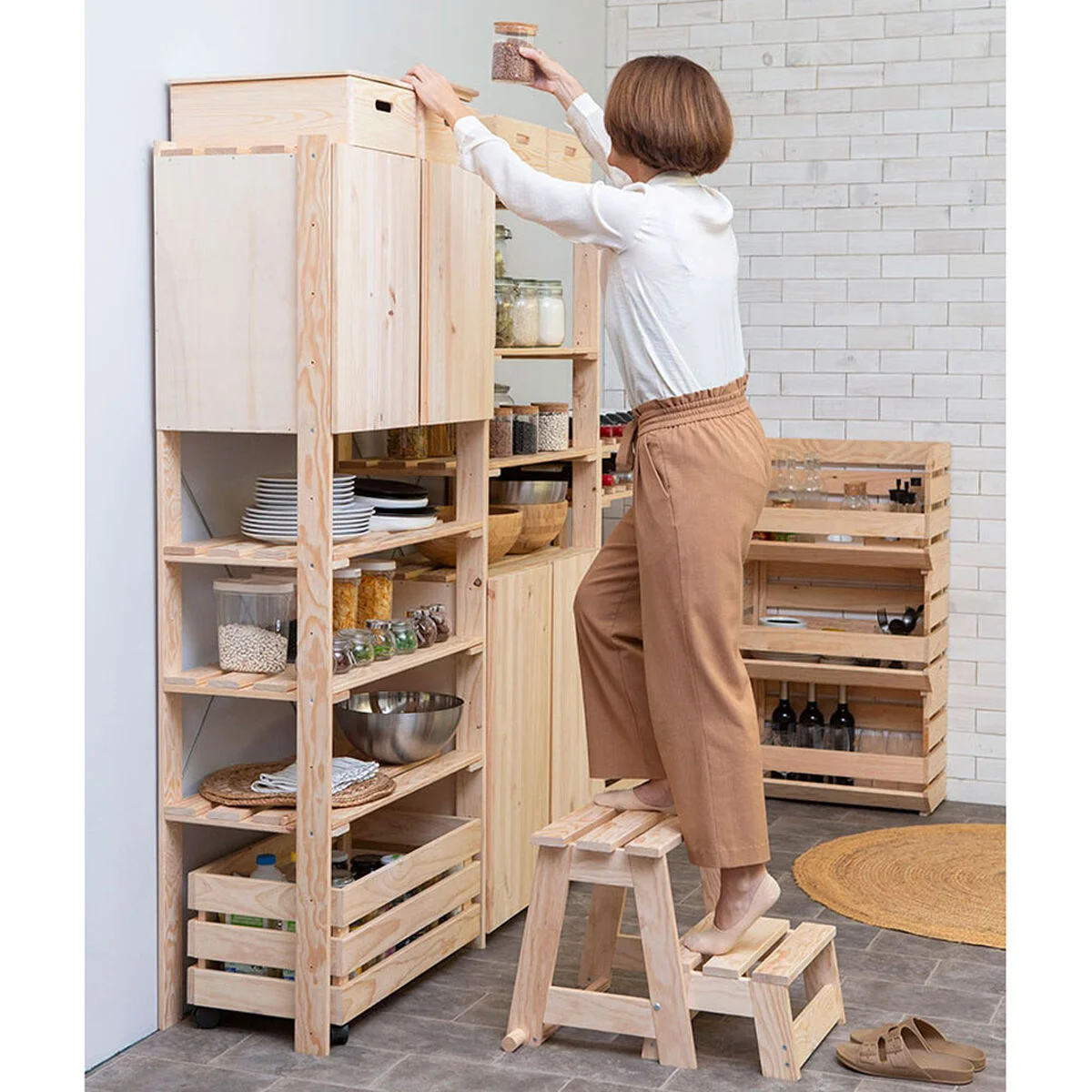 Taburete Step Astigarraga Madera de pino