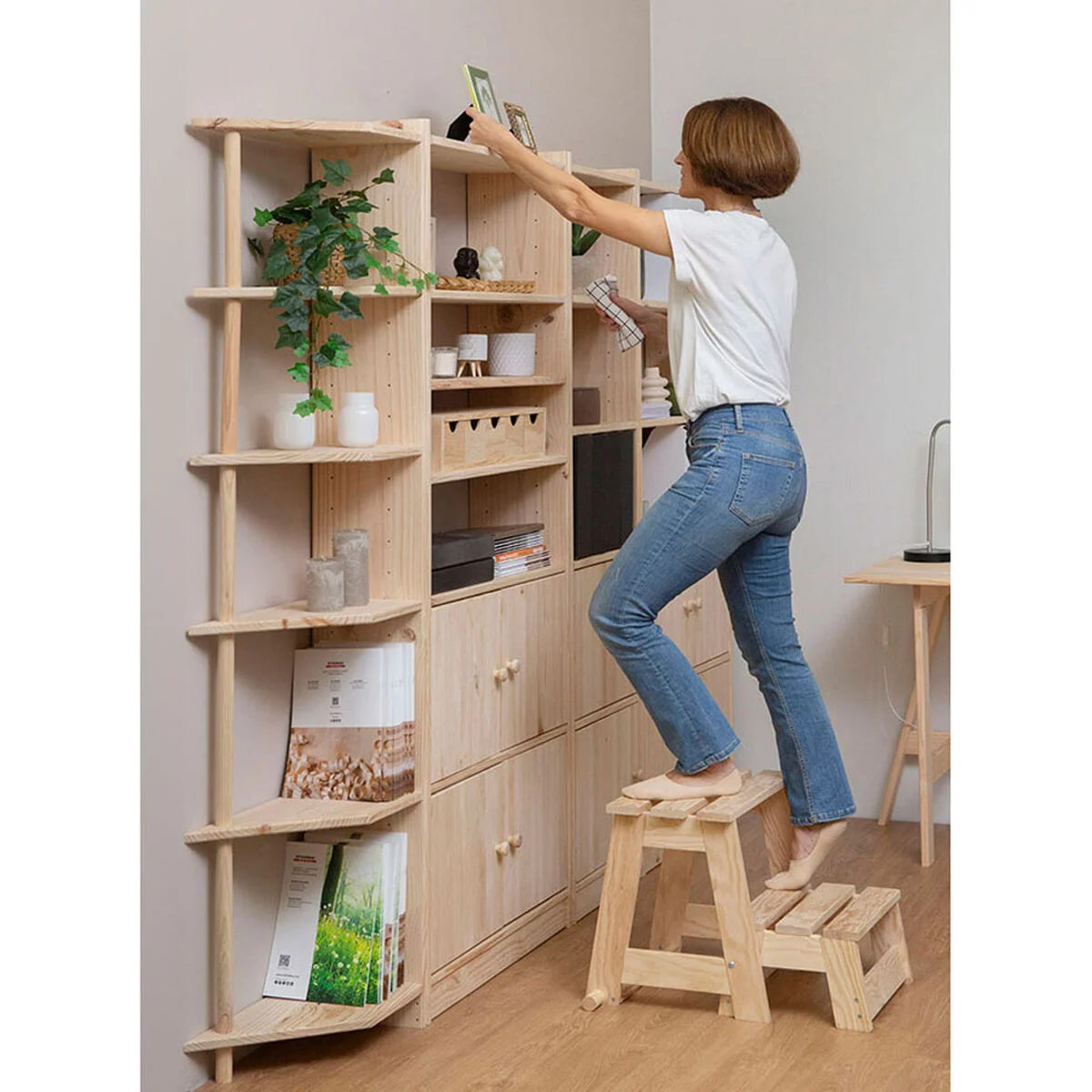 Taburete Step Astigarraga Madera de pino