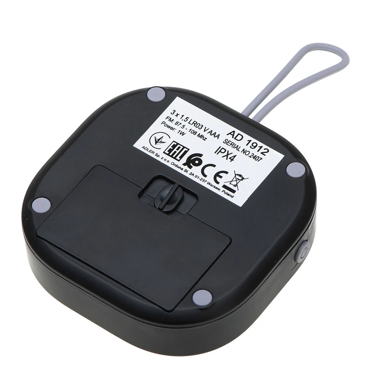 Radio Adler ad 1912 Negro