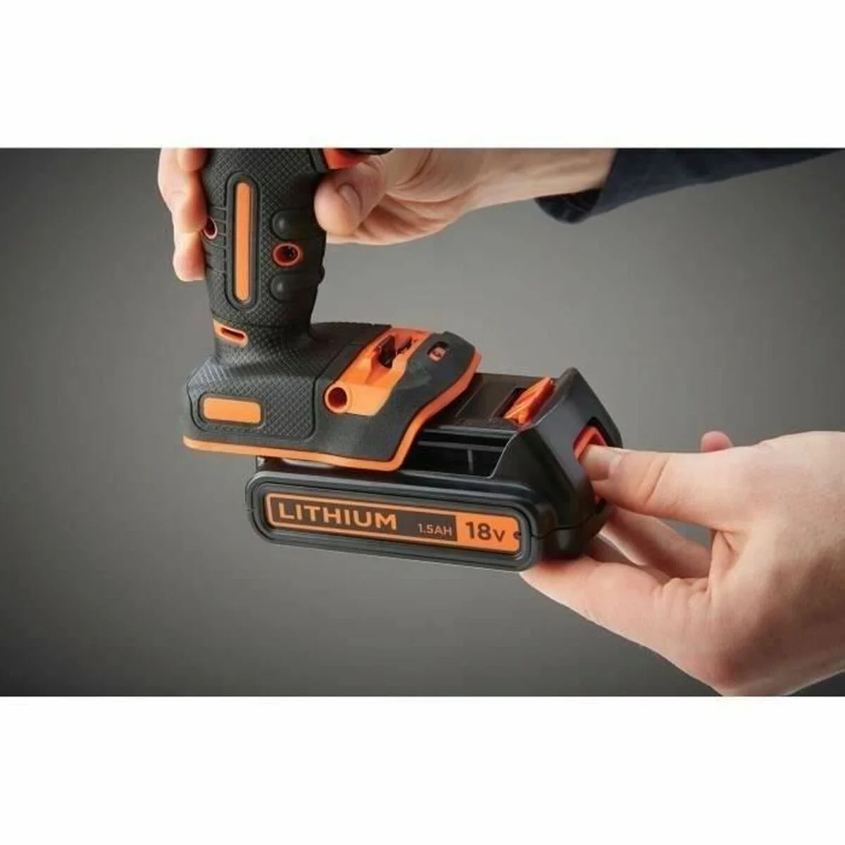 Atornillador eléctrico Black & Decker BDCHD18C2TA-QW 18V