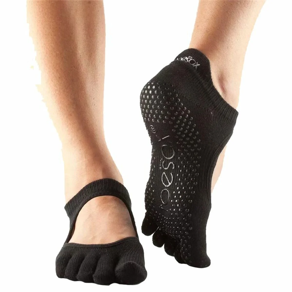 Calcetines Antideslizantes Atipick Negro Yoga