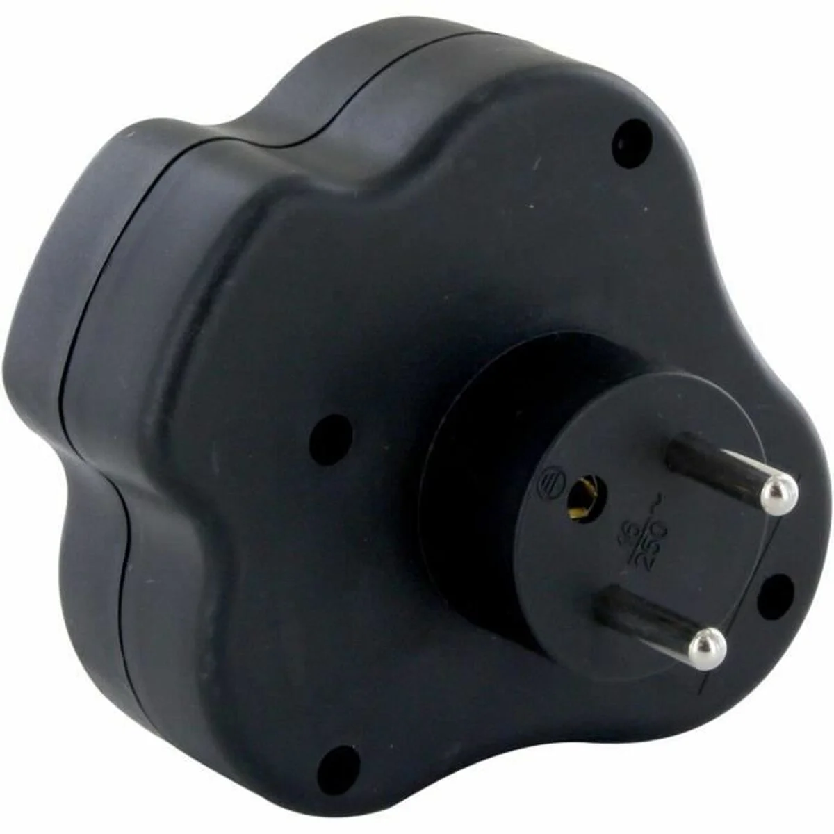 Regleta Enchufes 3 Tomas con Interruptor Chacon Dominó 3x16A