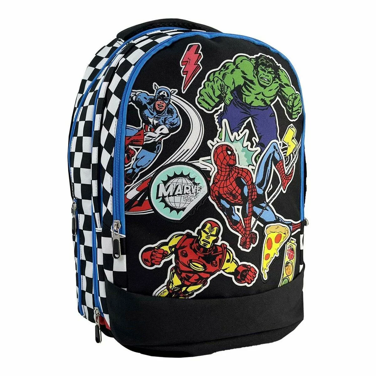 Mochila Escolar The Avengers Negro 41 cm