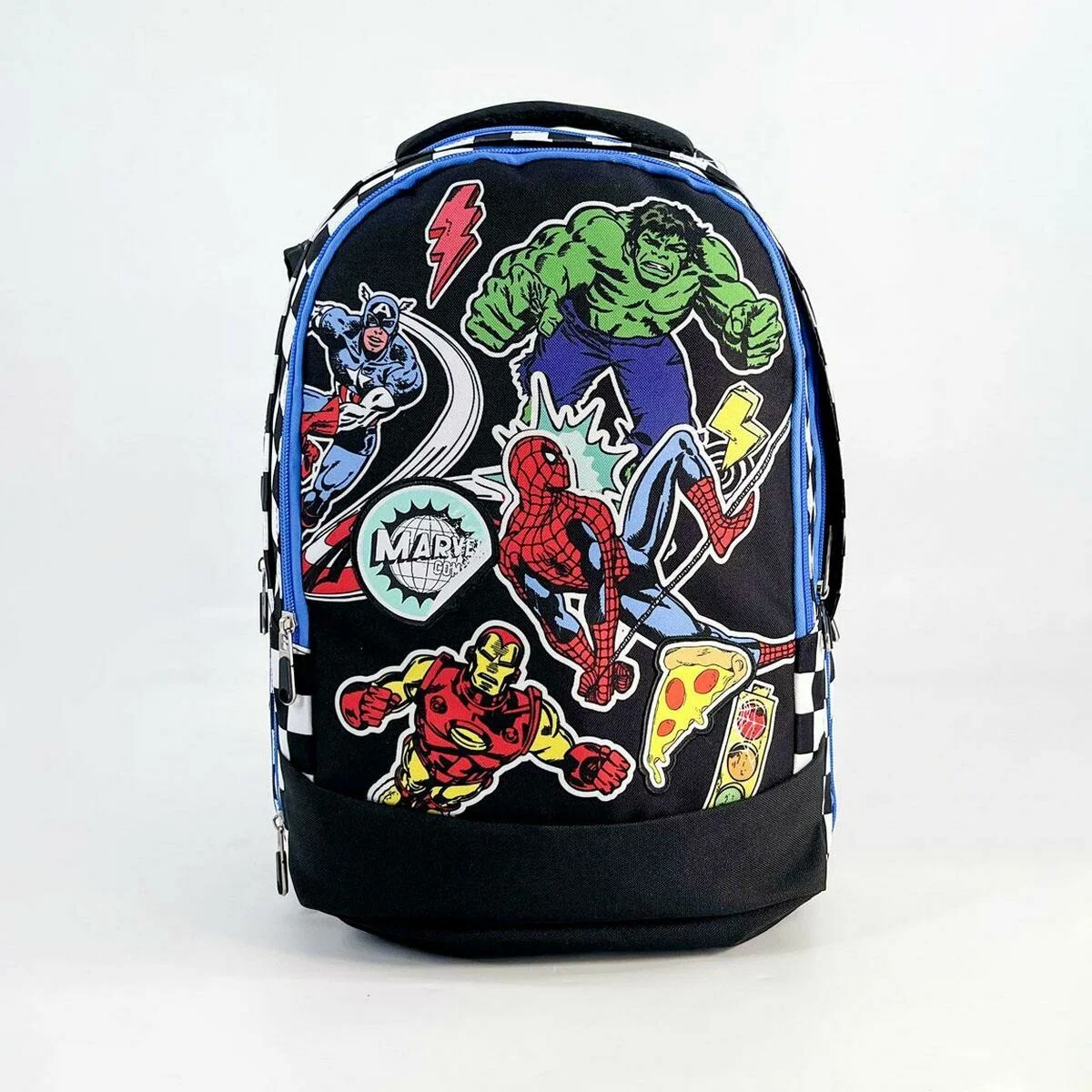 Mochila Escolar The Avengers Negro 41 cm