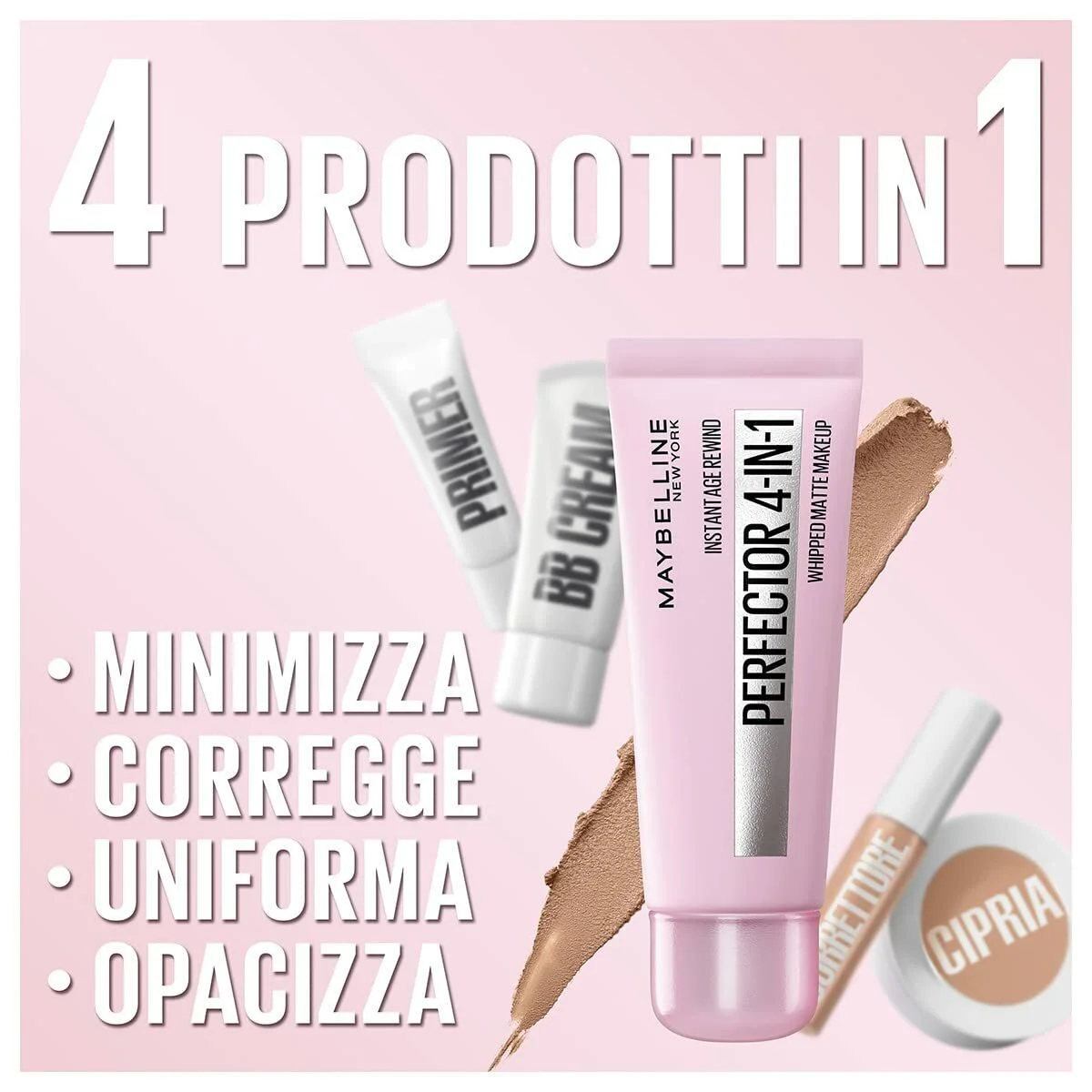 Corrector Facial Maybelline Deep 4 en 1