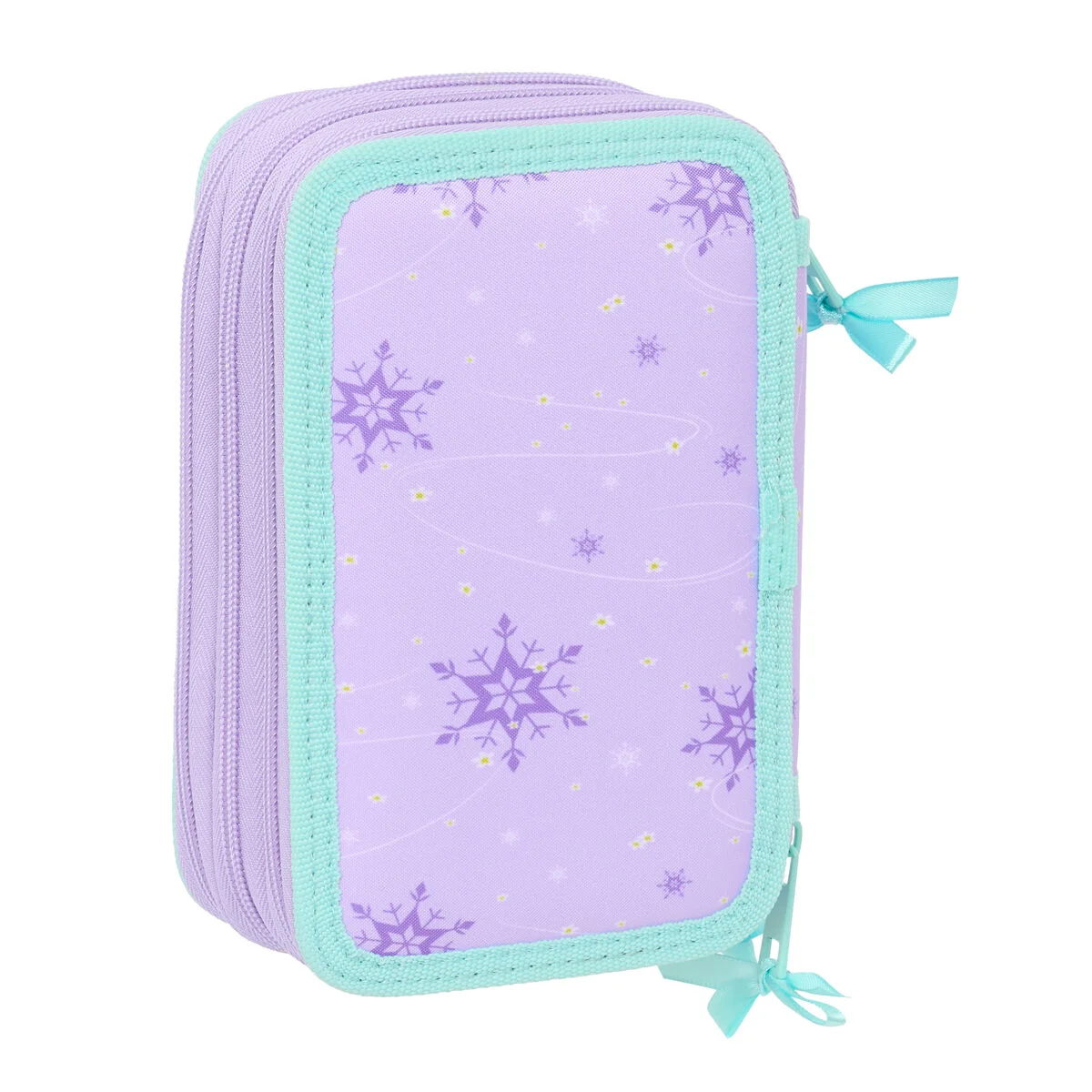 Plumier Triple Frozen Spirit Lila 12,5 x 19,5 x 5,5 cm 37 Piezas