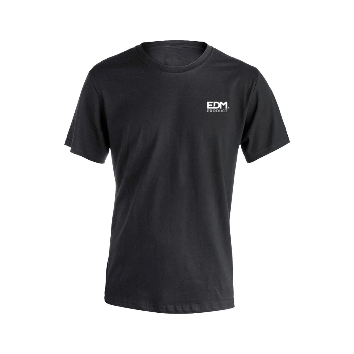 Camiseta de Manga Corta Hombre EDM Negro
