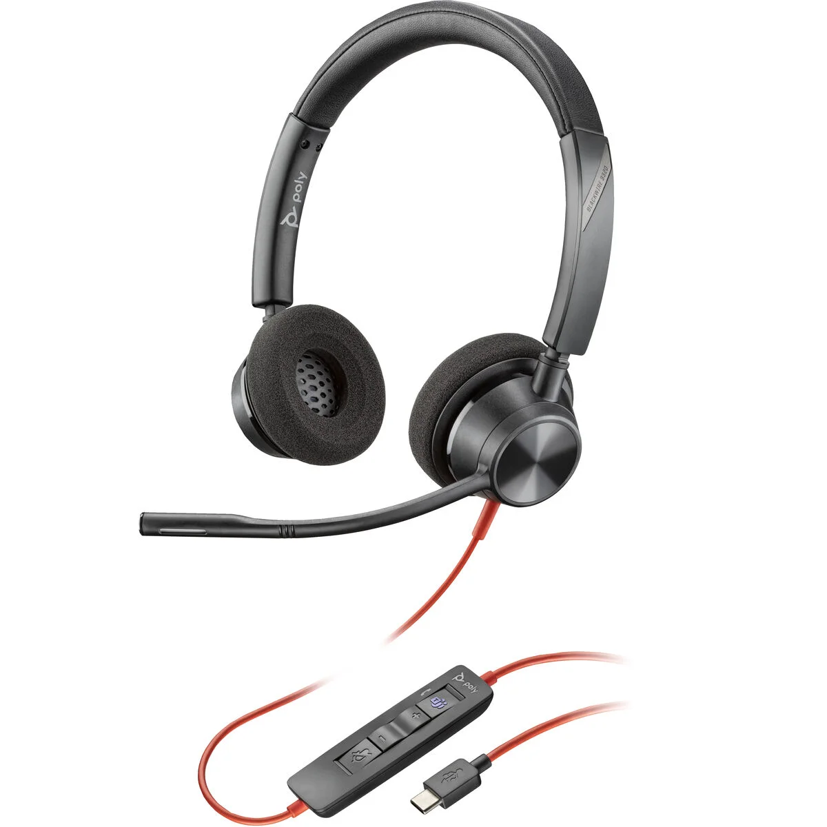 Auriculares Poly 8X220AA Negro