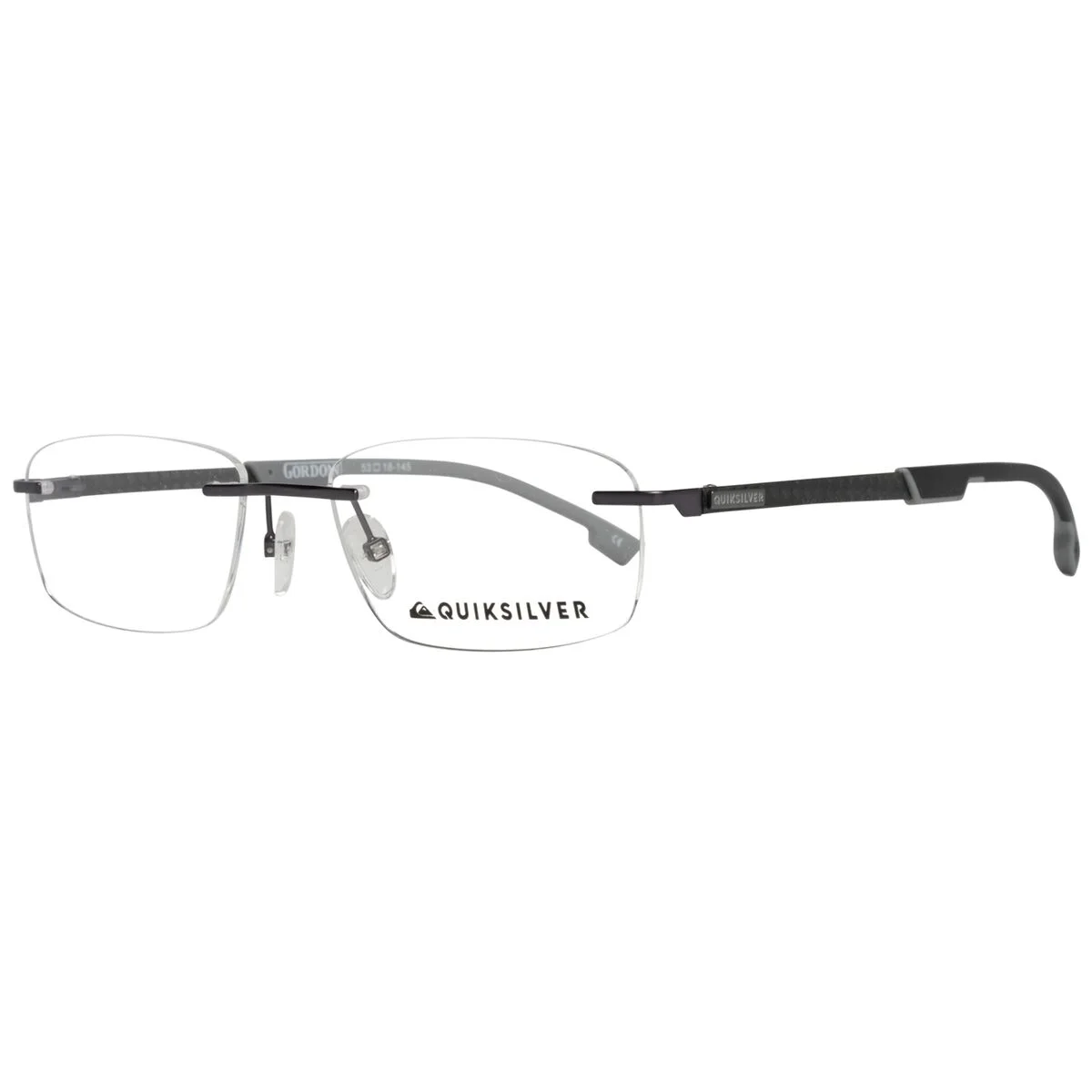 Montura de Gafas Hombre QuikSilver EQYEG03048-53DBLK Gris Ø 53 mm
