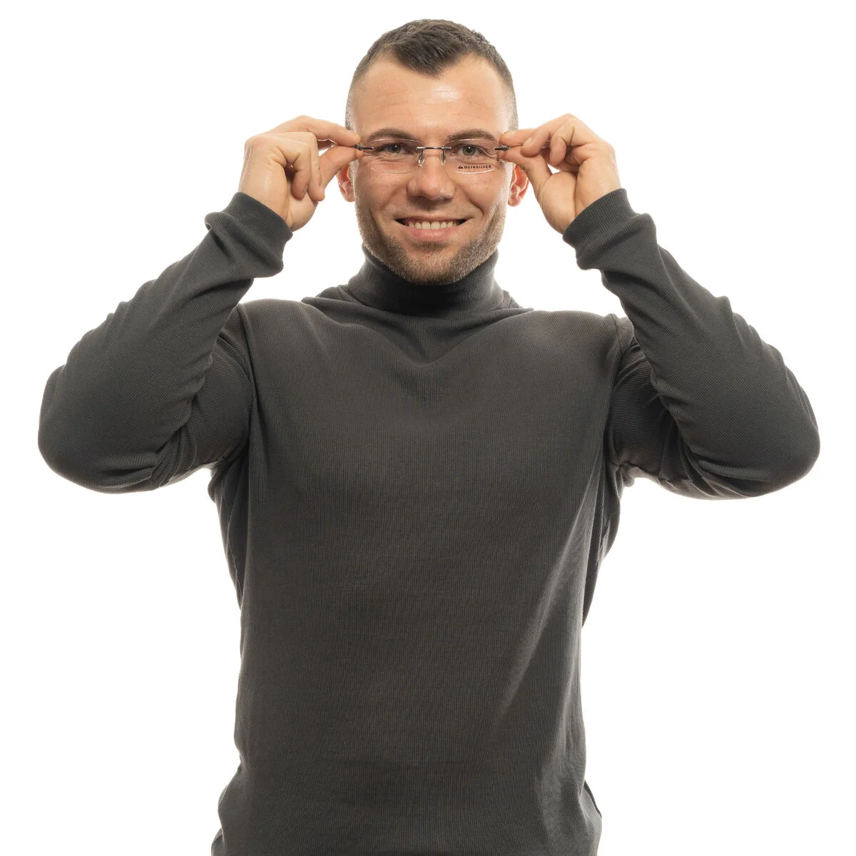 Montura de Gafas Hombre QuikSilver EQYEG03048-53DBLK Gris Ø 53 mm