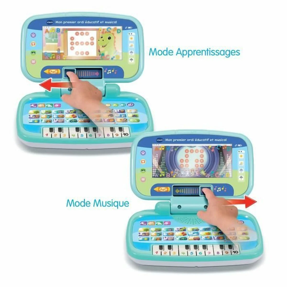 Juguete educativo Vtech Baby MI PRIMERA COMPUTADORA EDUCATIVA Y MUSICAL Francés