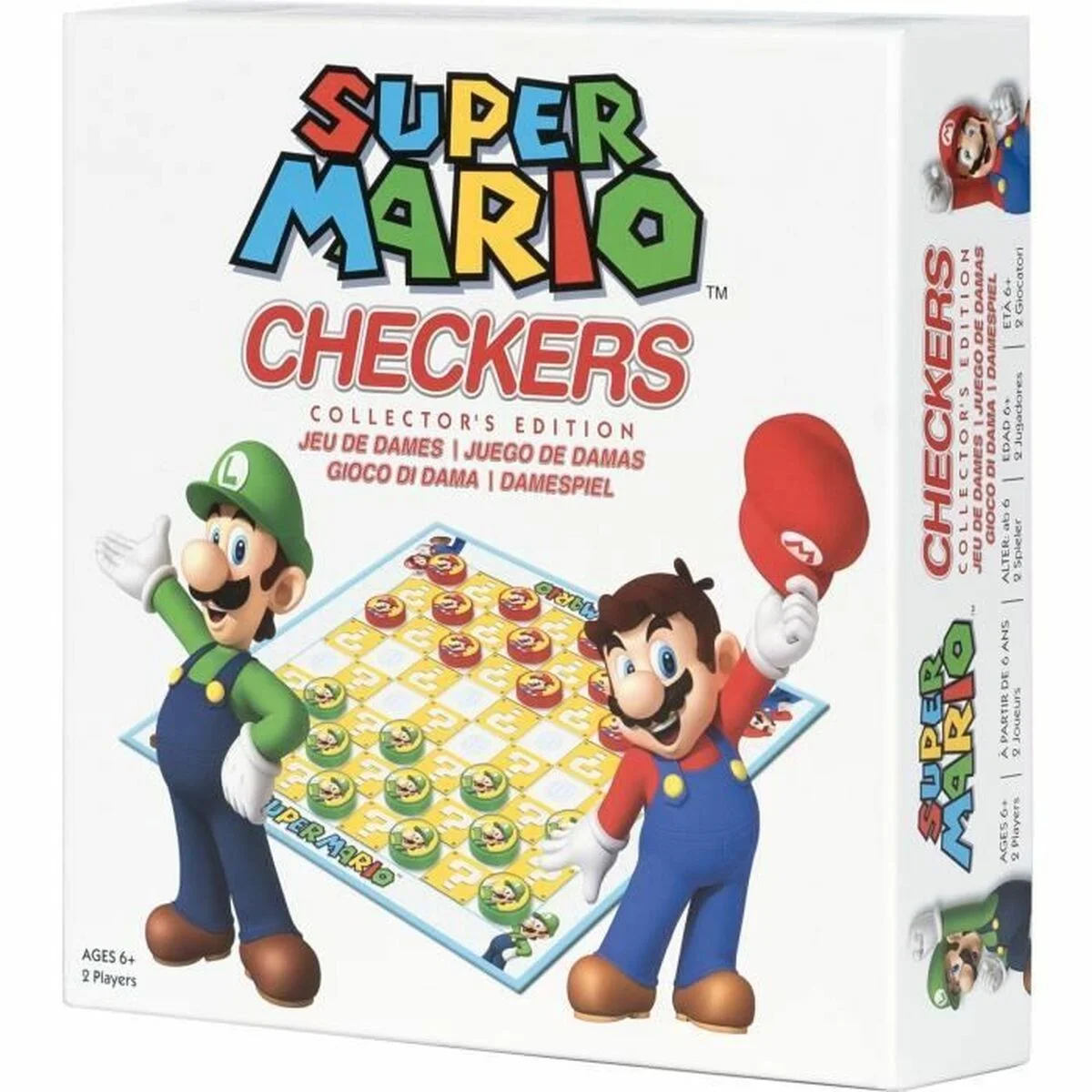 Juego de Mesa Goliath Super Mario Checkers