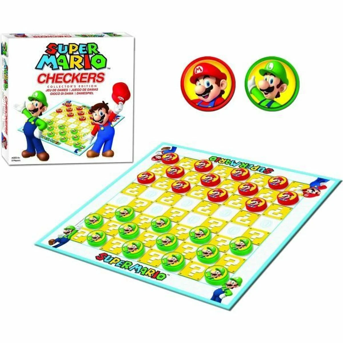 Juego de Mesa Goliath Super Mario Checkers