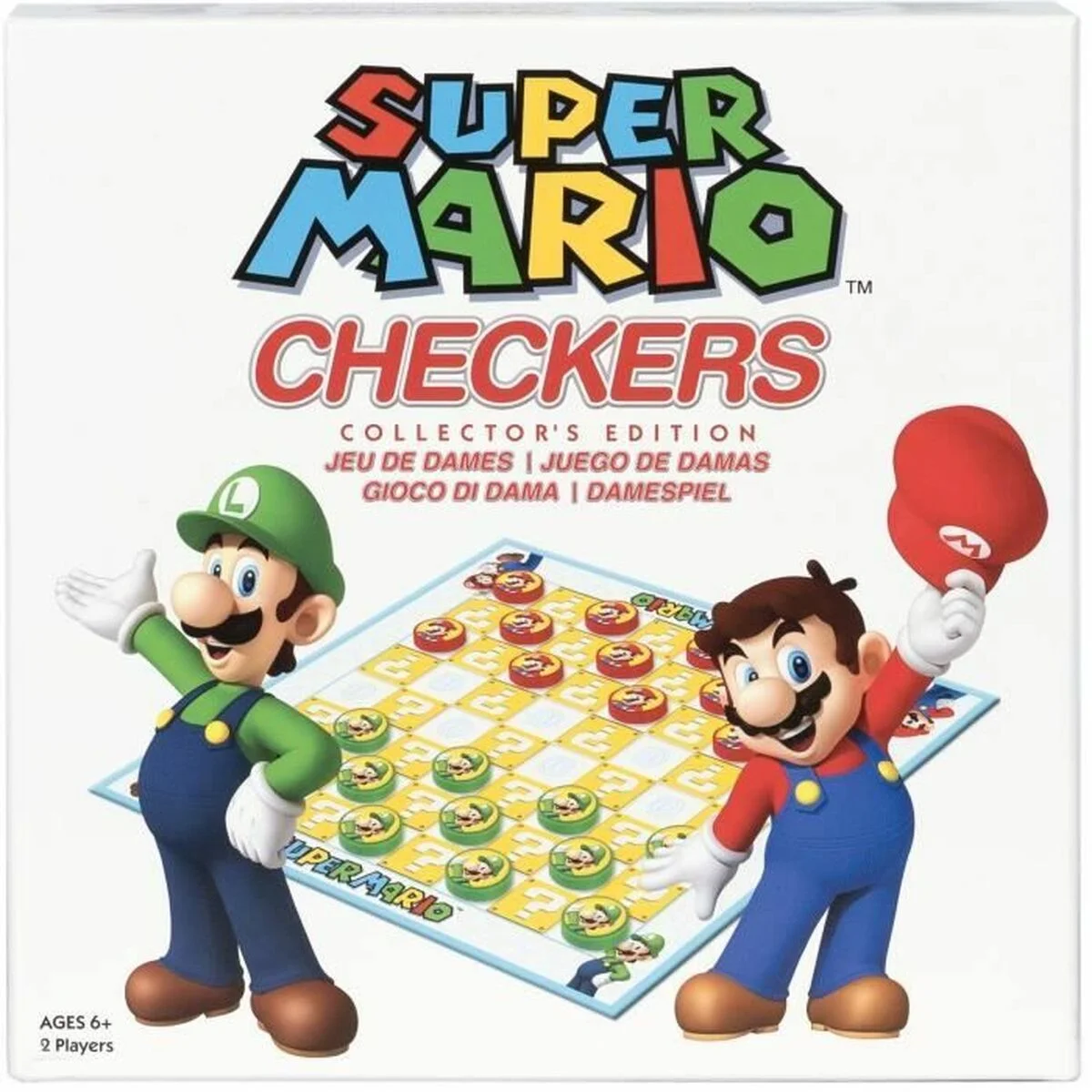 Juego de Mesa Goliath Super Mario Checkers