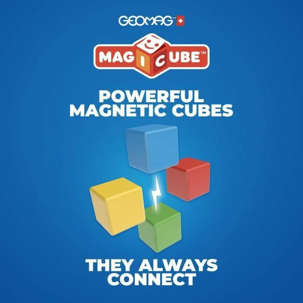 Juego de Construcción Geomag Magicube Recycled Creative Set