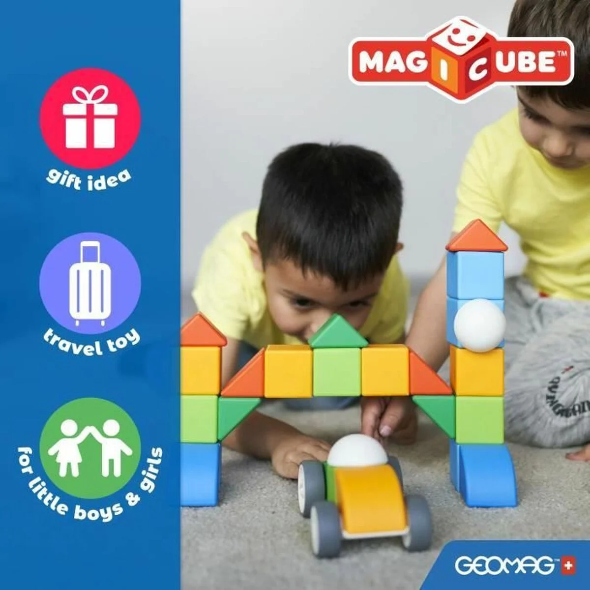 Juego de Construcción Geomag Magicube 060