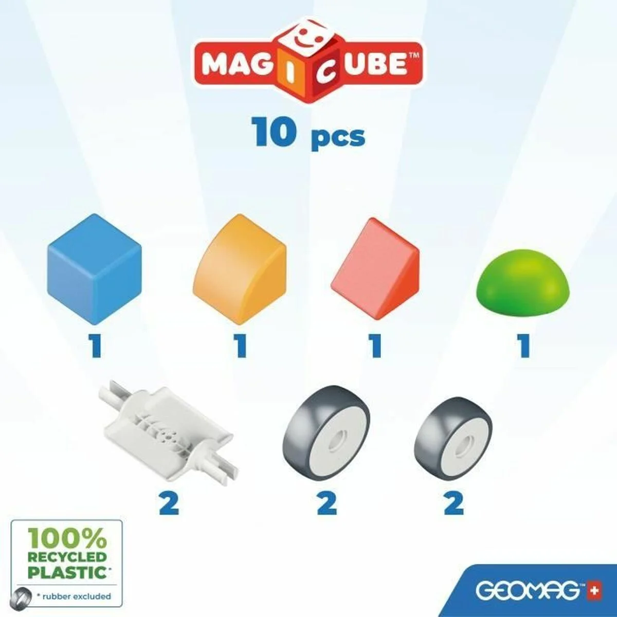 Juego de Construcción Geomag Magicube 308