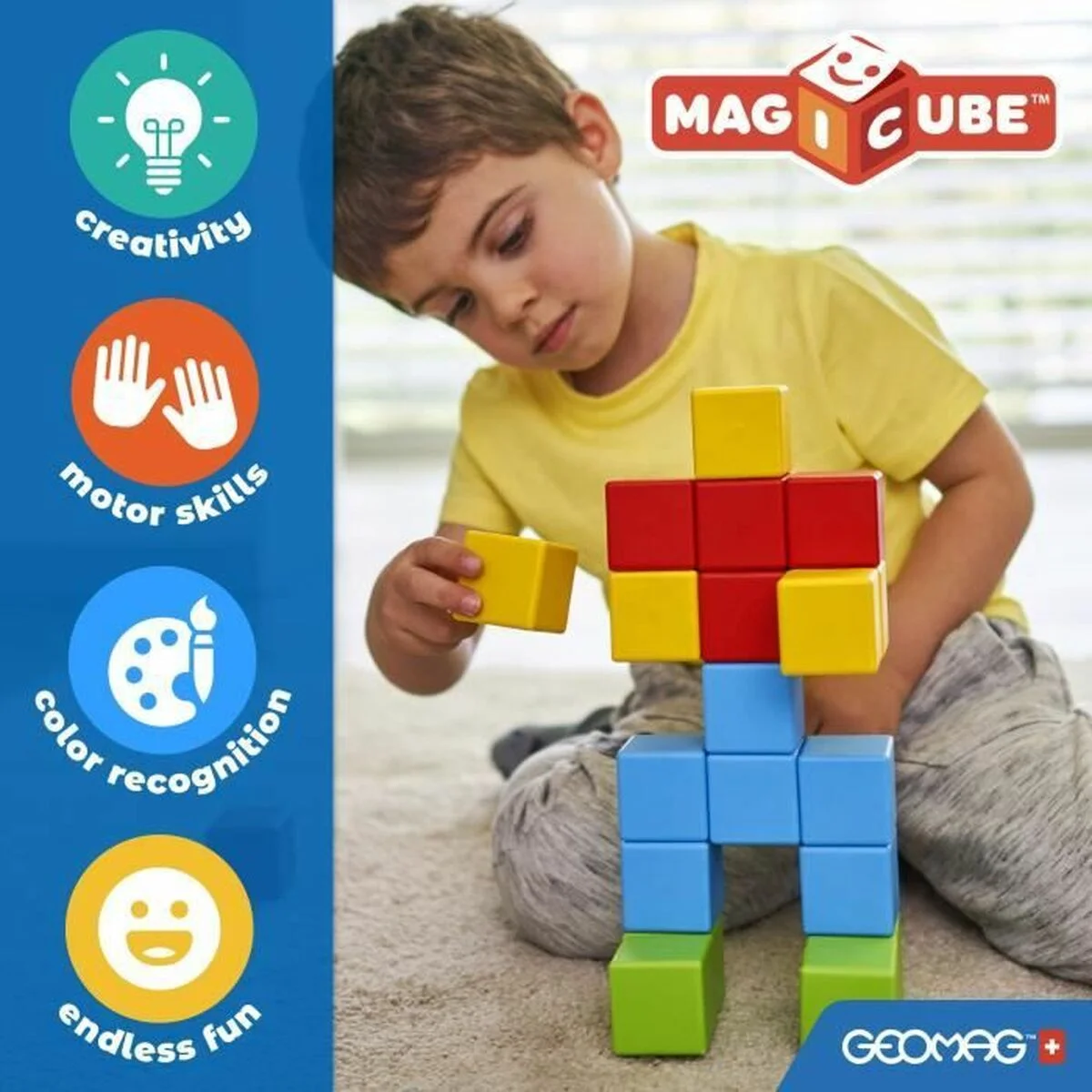 Juego de Construcción Geomag Magicube 308