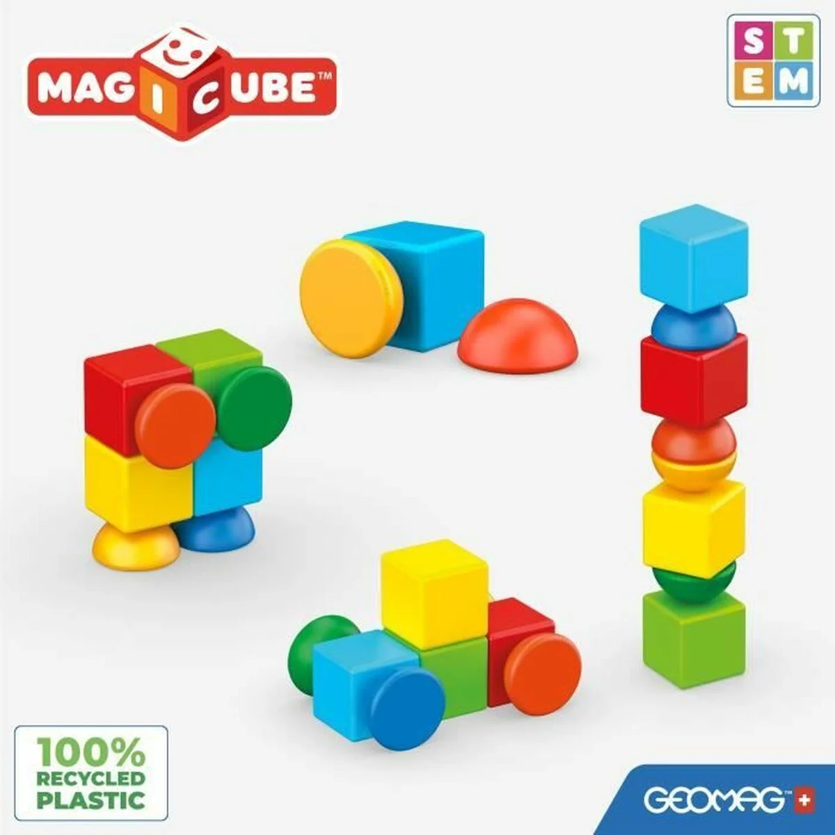 Juego de Construcción Geomag Magicube 061