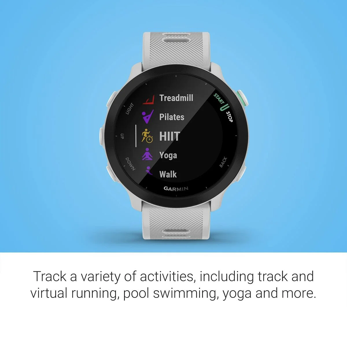 Smartwatch GARMIN Forerunner 55 Blanco 1,04"