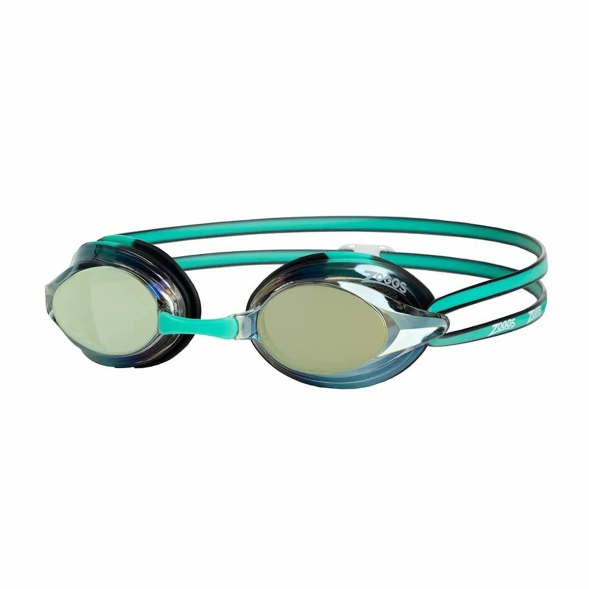Gafas de Natación Zoggs Racer Titanium Aguamarina Talla única