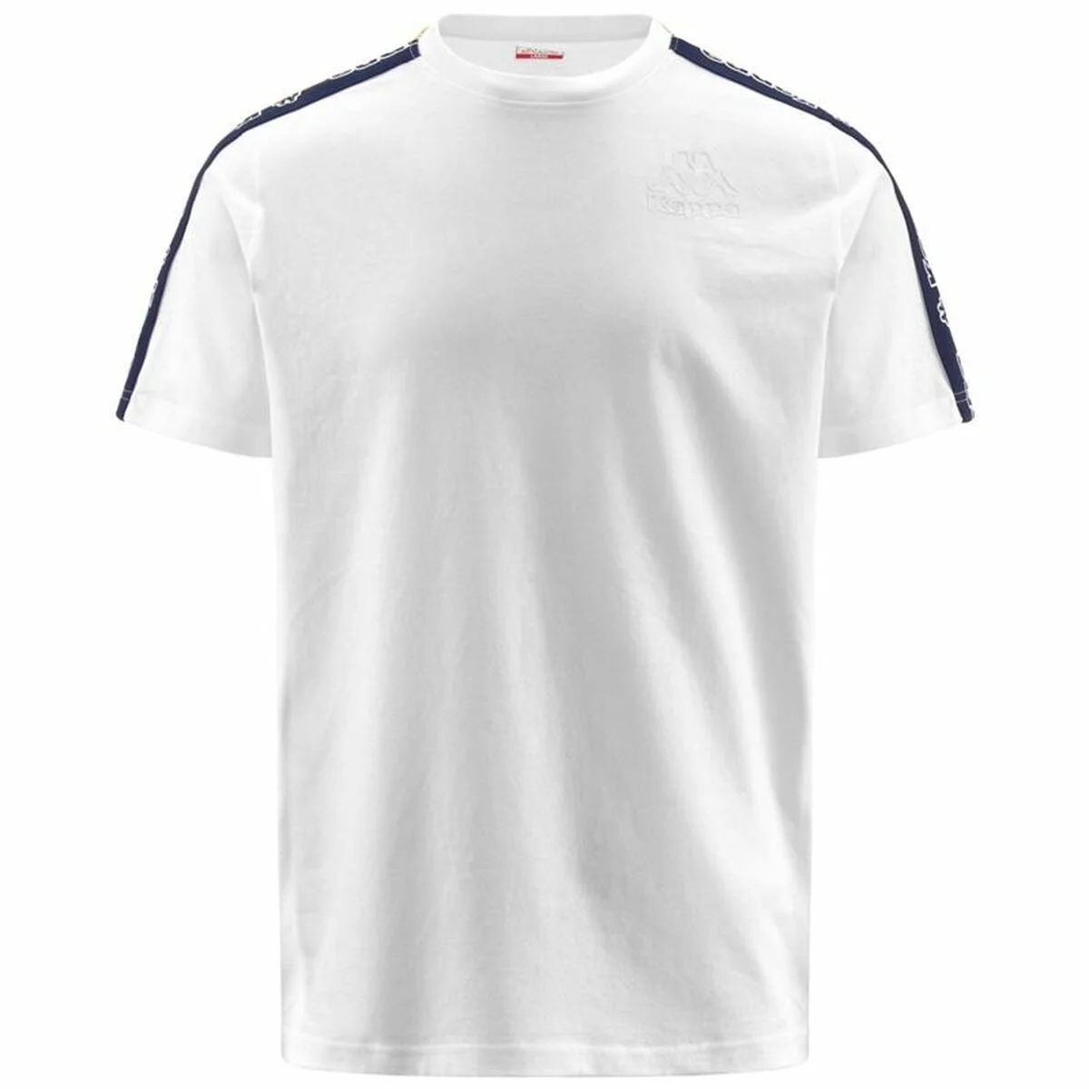 Camiseta de Manga Corta Hombre Kappa Gramio Blanco