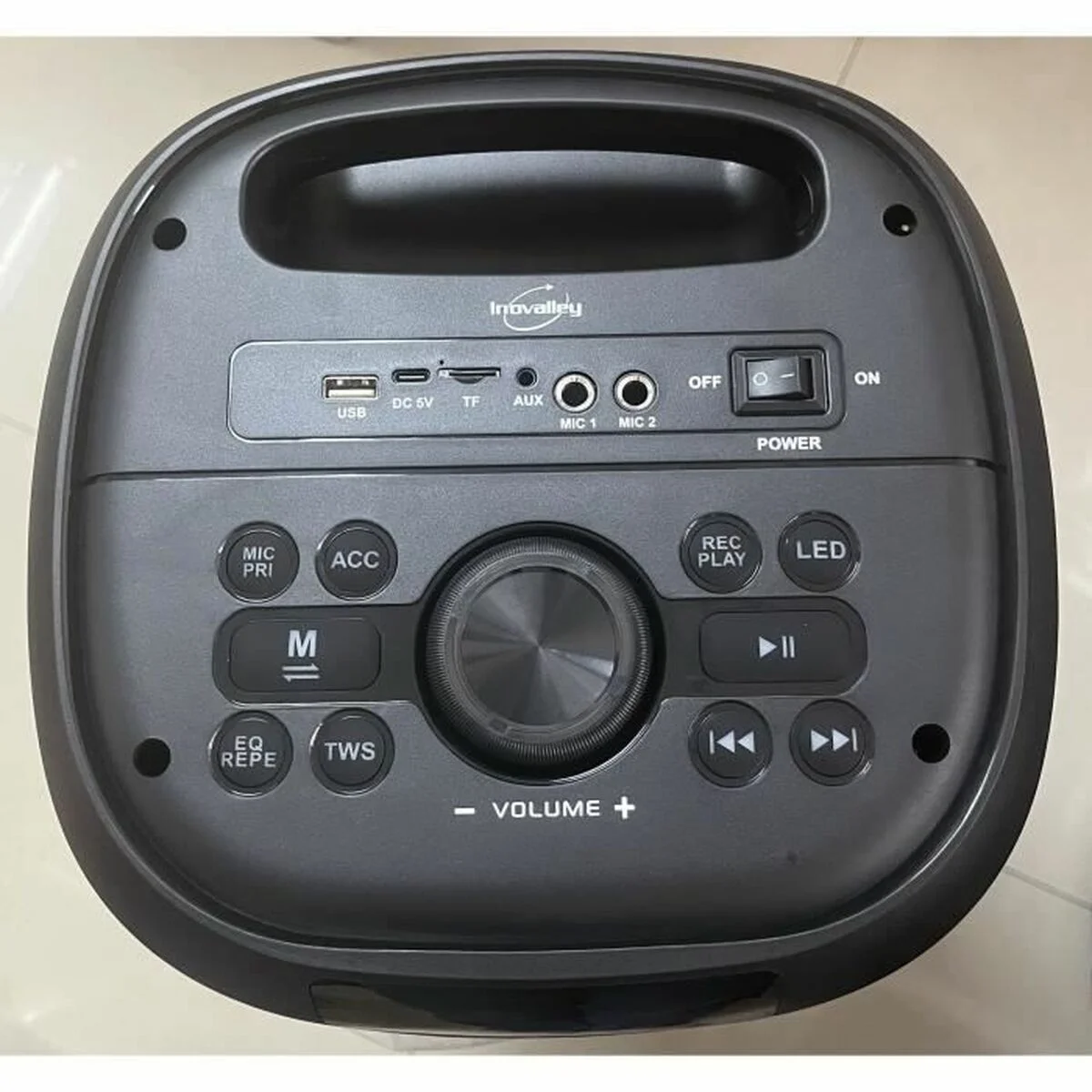 Portable Bluetooth Speakers Inovalley RGB Multicolour 800 W