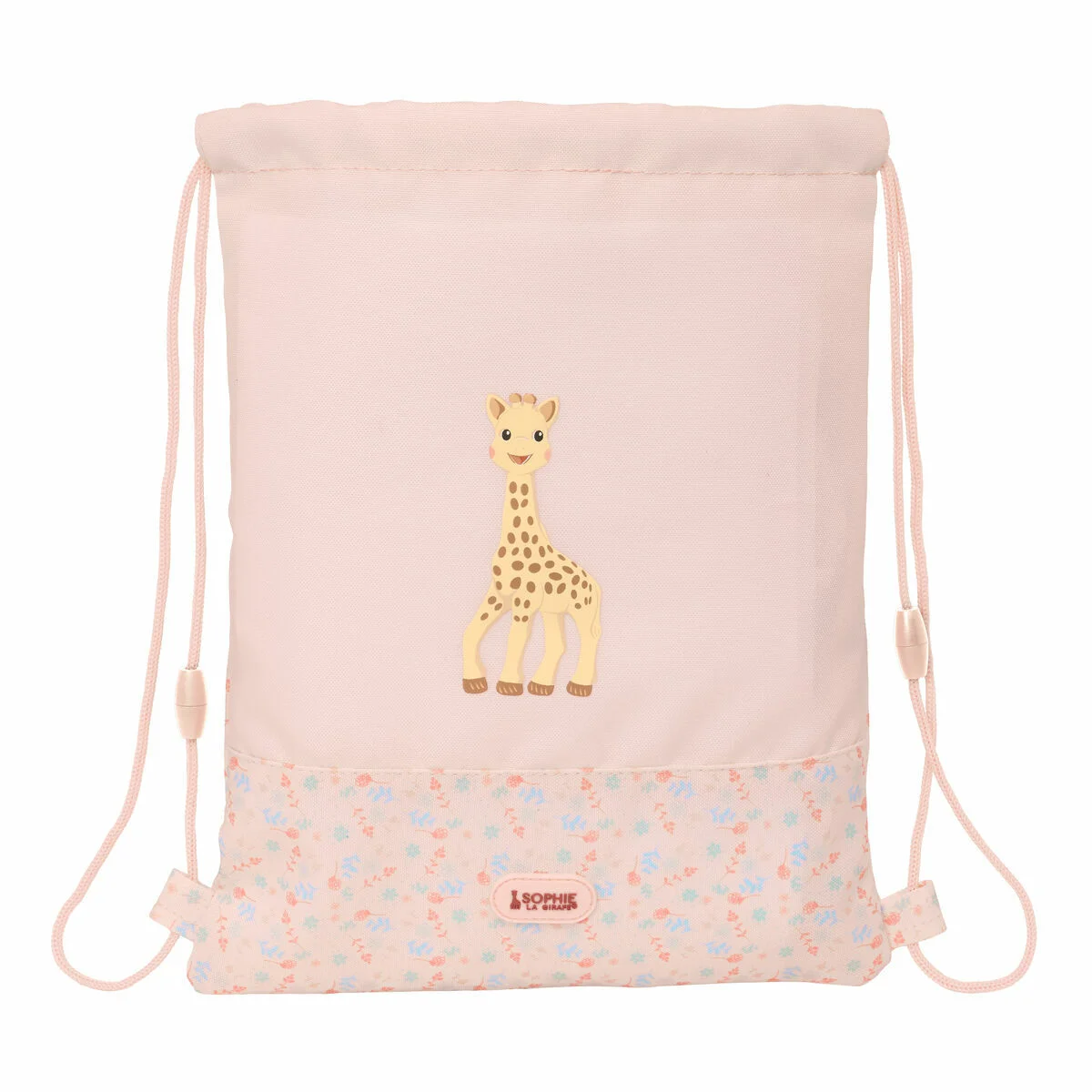 Bolsa Mochila con Cuerdas Sophie la Girafe 26 x 34 x 1 cm