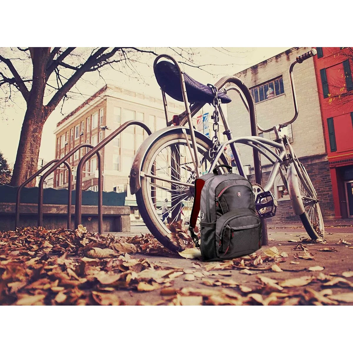 Maletín para Portátil Port Designs Negro