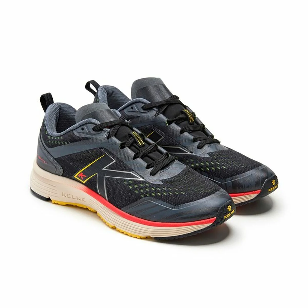 Zapatillas de Running para Adultos Kelme Valencia Negro