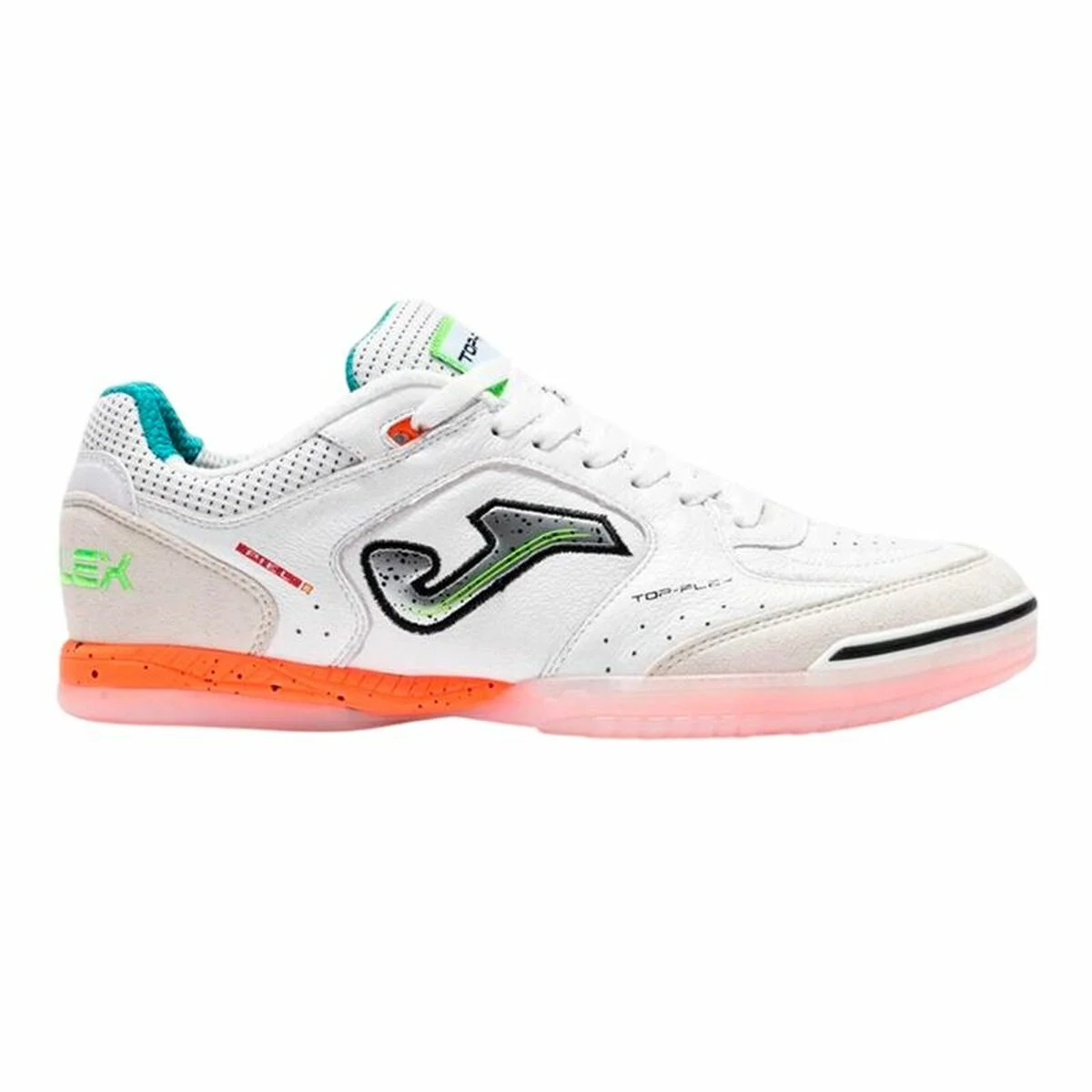 Zapatillas de Fútbol Sala para Adultos Joma Sport Top Flex 2532 Blanco