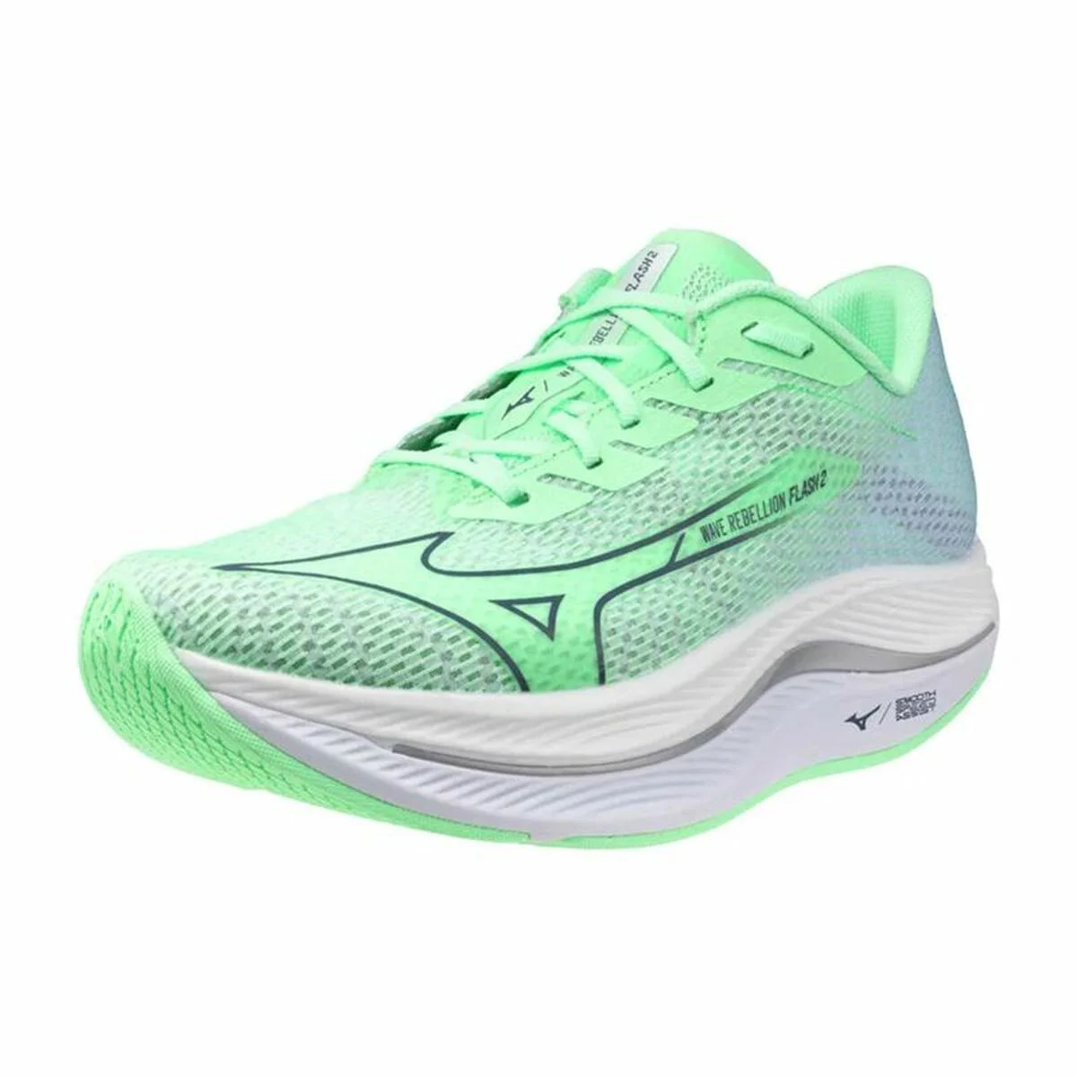 Zapatillas de Running para Adultos Mizuno Wave Rebellion Flash 2 Aguamarina