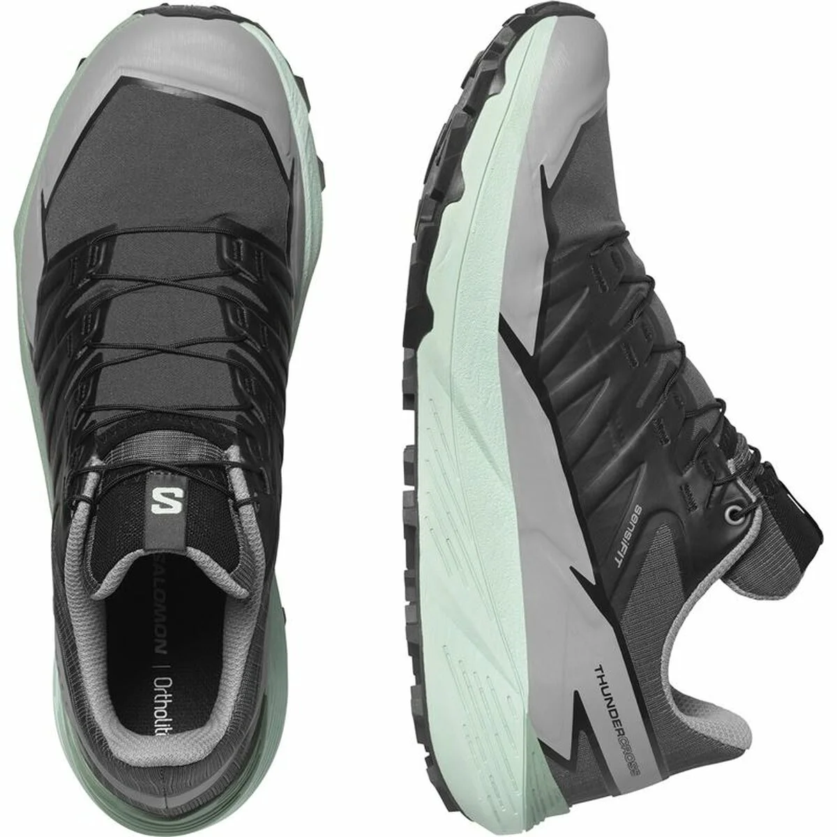 Zapatillas de Running para Adultos Salomon Thundercross Gris oscuro