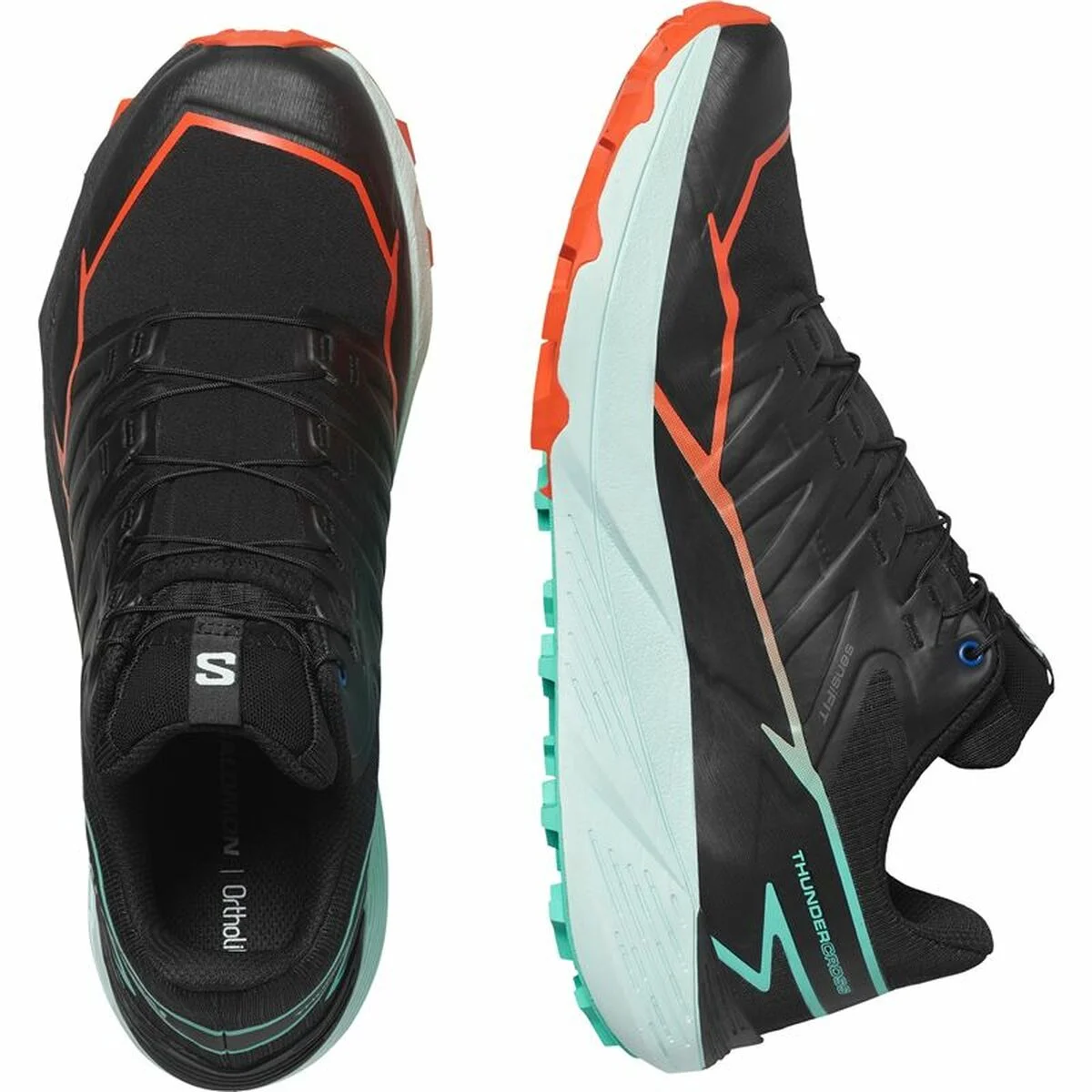 Zapatillas de Running para Adultos Salomon Thundercross Negro