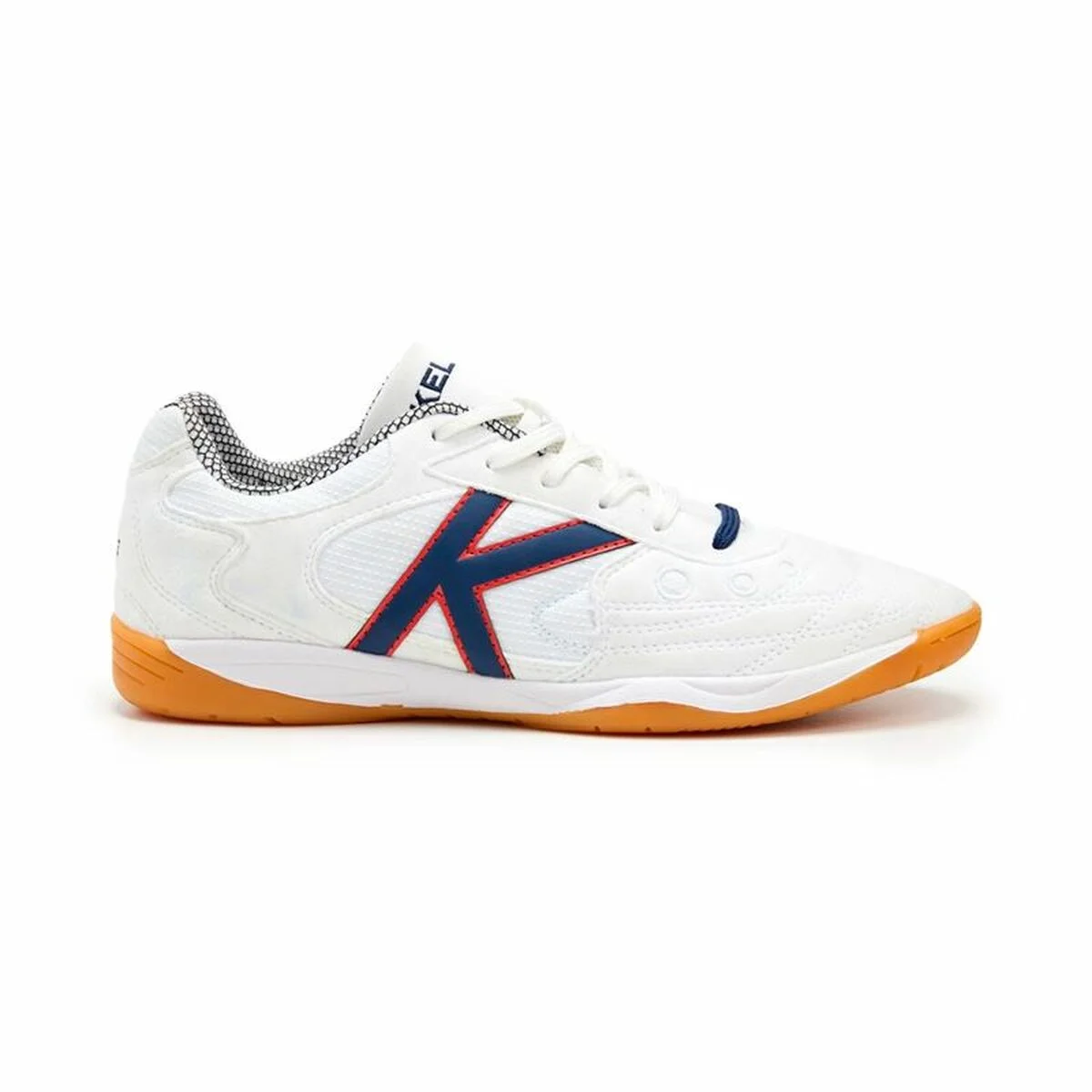 Zapatillas de Fútbol Sala para Adultos Kelme Indoor Copa Elastic Blanco