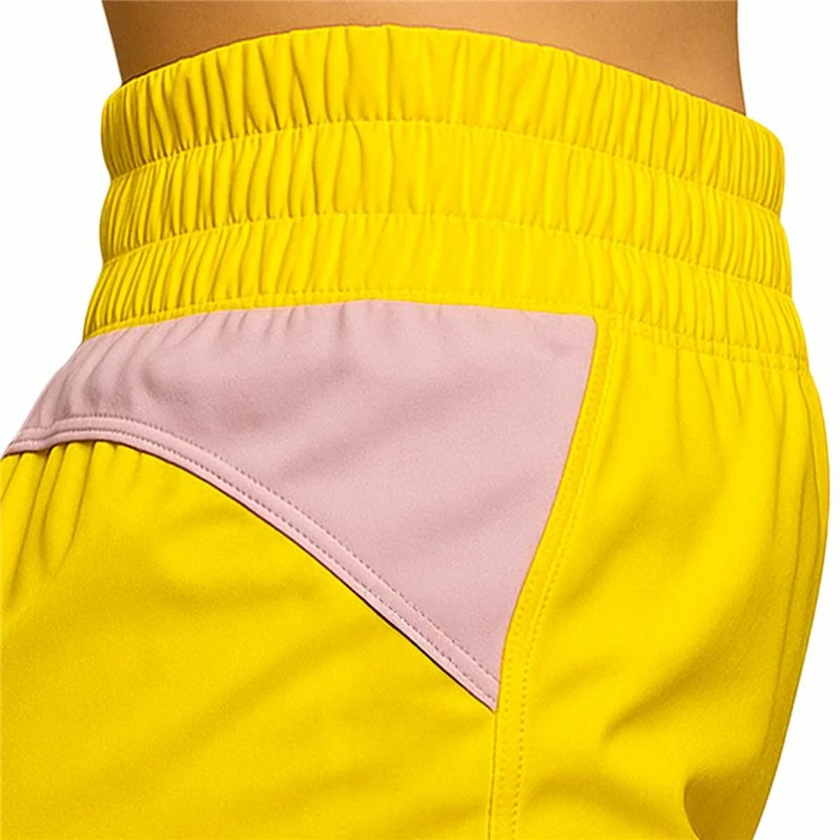 Pantalón Corto Deportivo Black Limba Black Limba Boxwear Mujer Amarillo Mujer Fitness