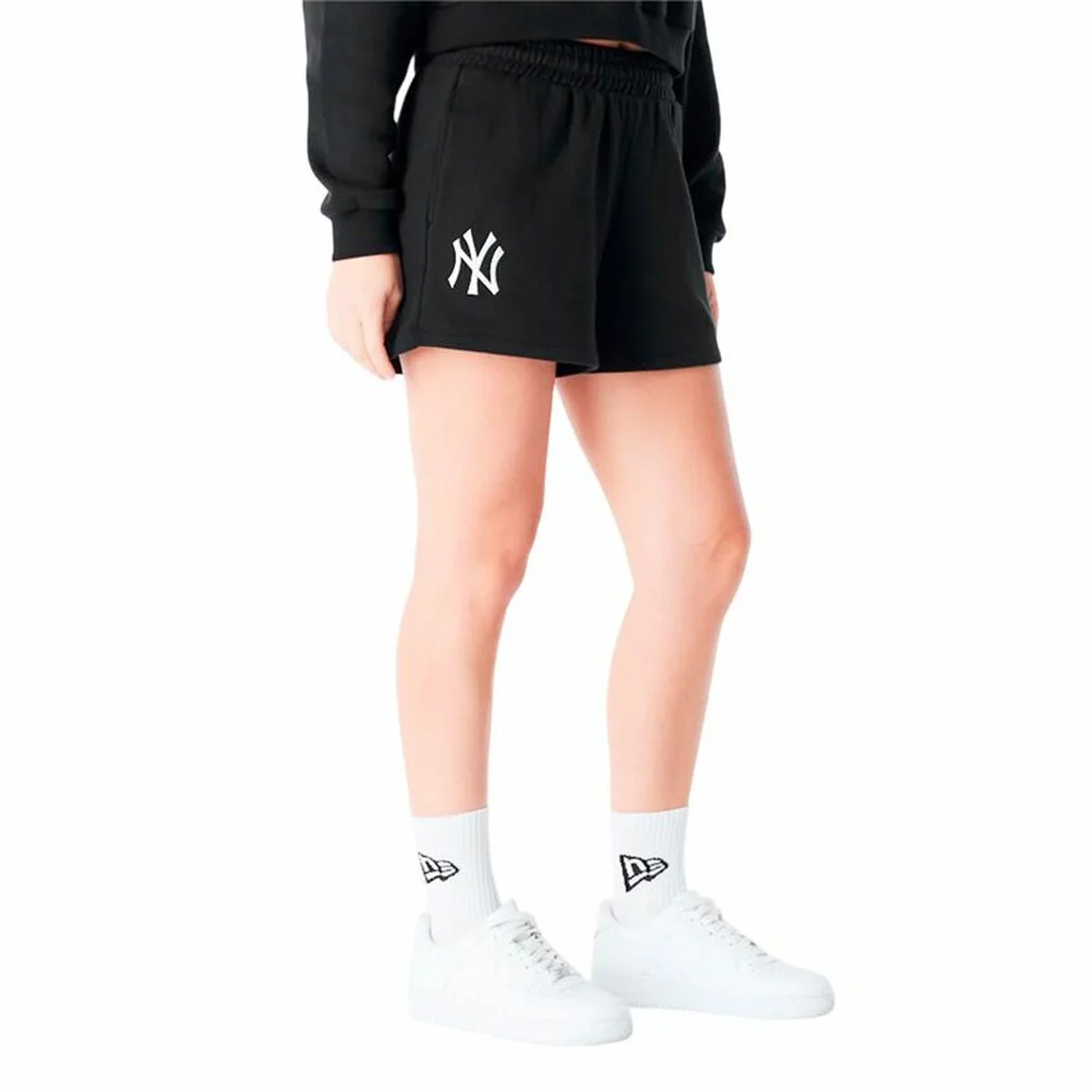 Pantalones Cortos Deportivos para Mujer New Era MLB LE New York Yankees