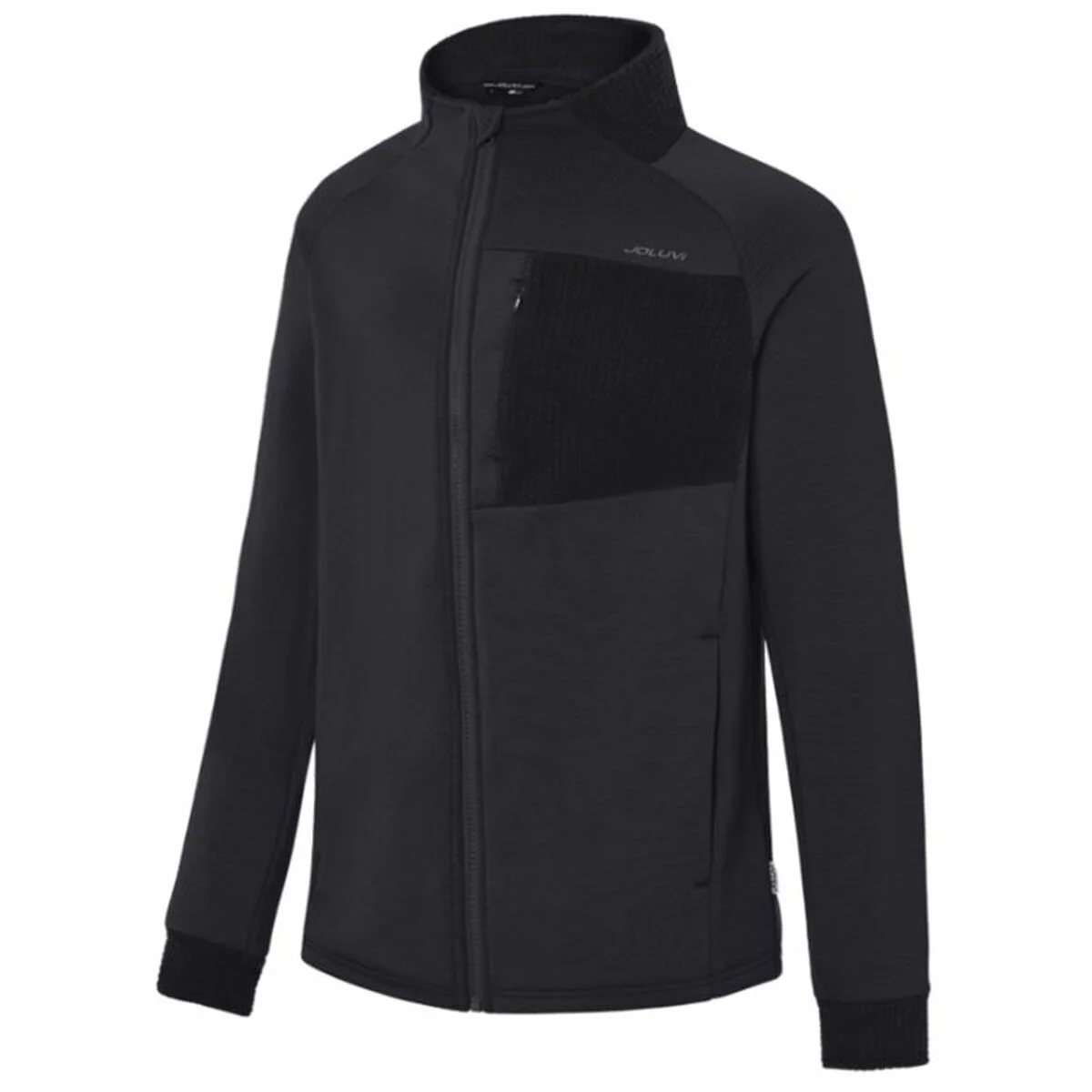 Sudadera sin Capucha Unisex Joluvi Burney  Negro