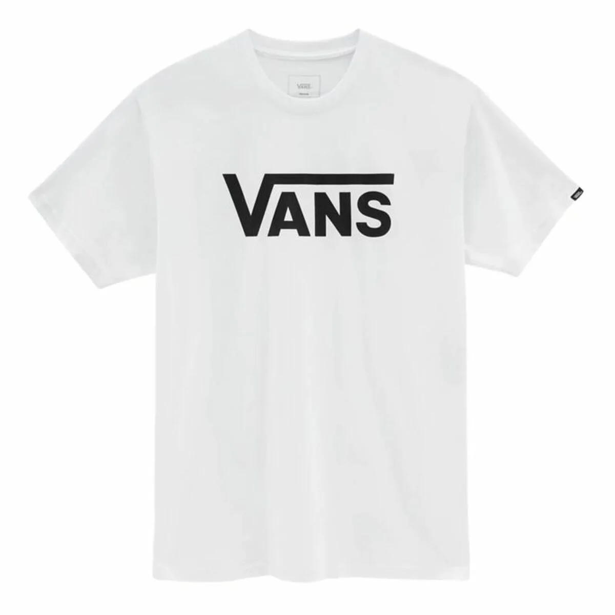 Camiseta de Manga Corta Hombre Vans Mn Classic Blanco Negro