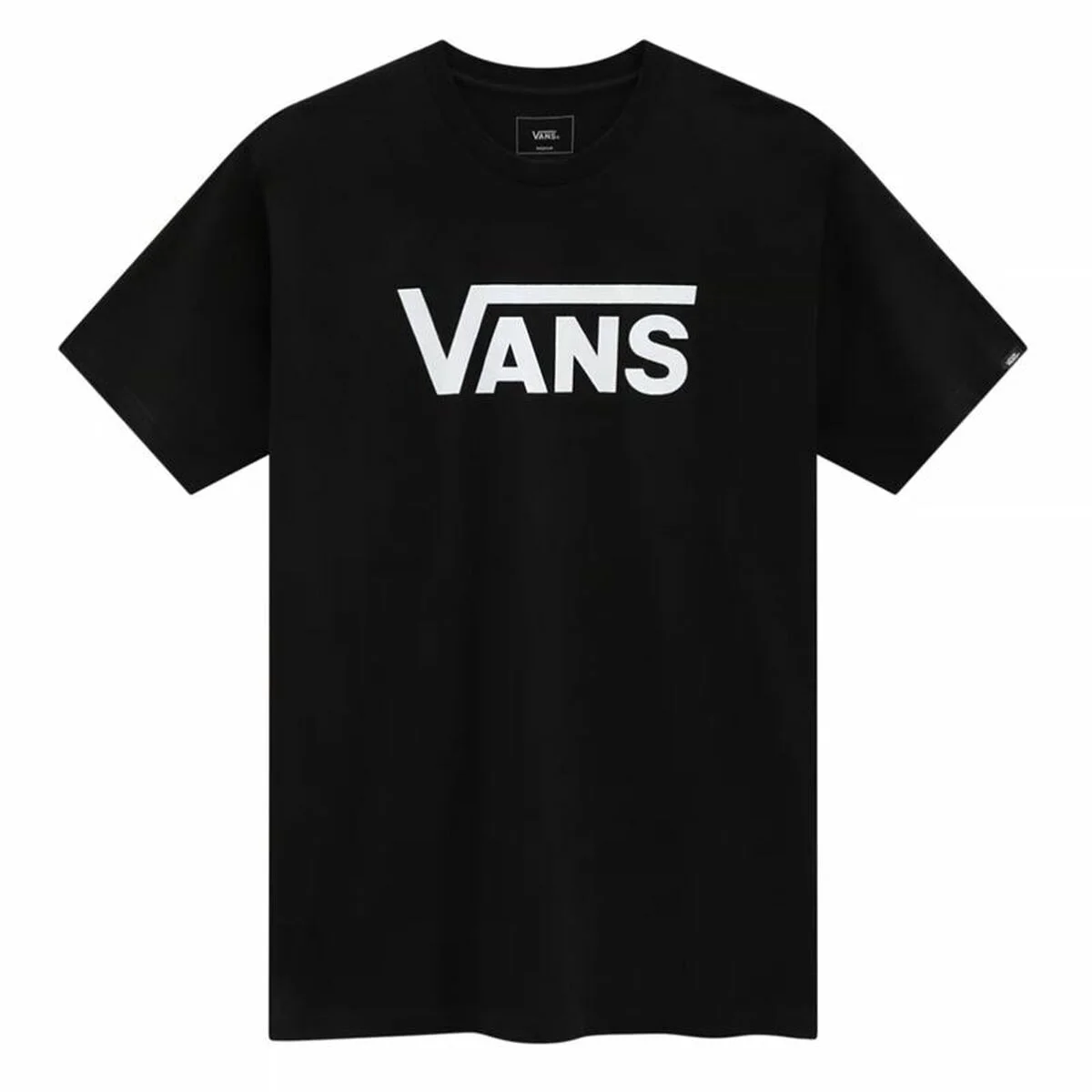 Camiseta de Manga Corta Hombre Vans Mn Classic Blanco Negro